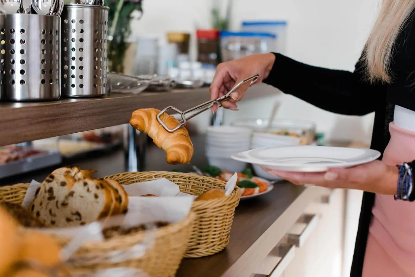 Buffet breakfast in Hotel Seewind