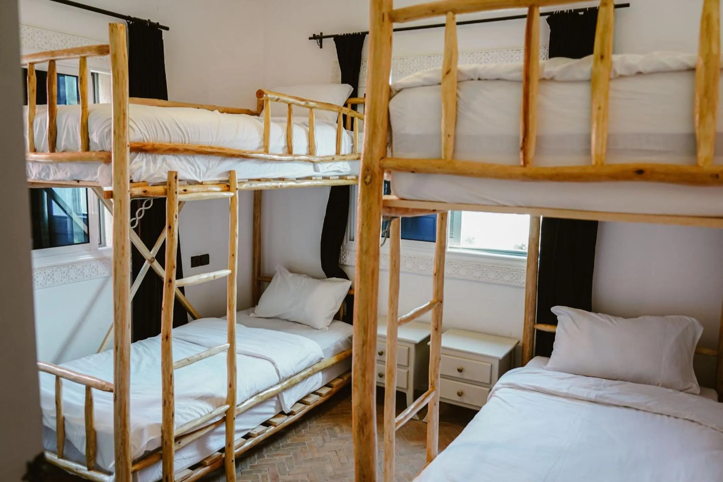 Bedroom, Bed in MojaSurf - Surf & Triathlon Camp