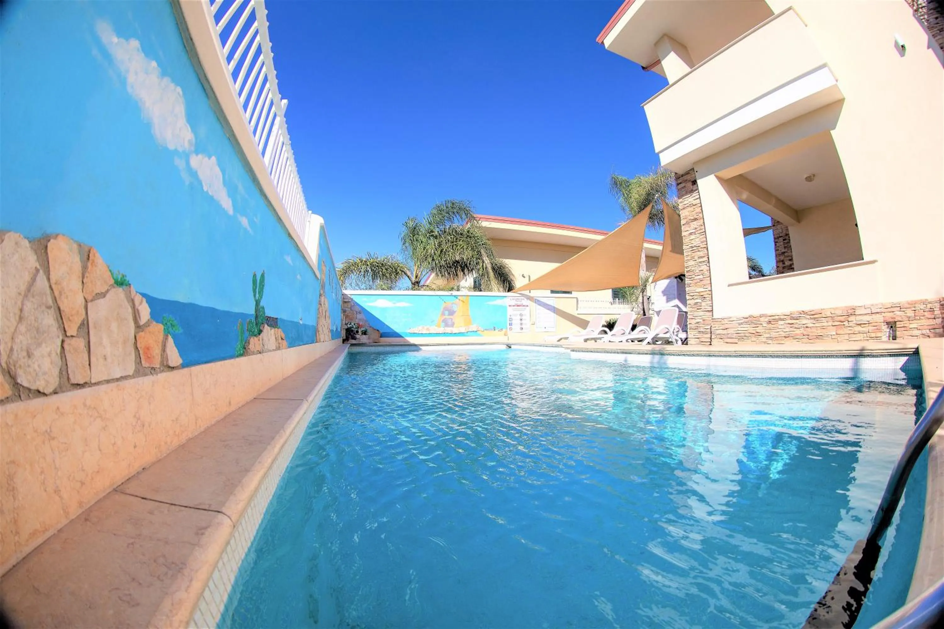 Swimming pool in Villa Paglianiti - Your FAMILY Residence!