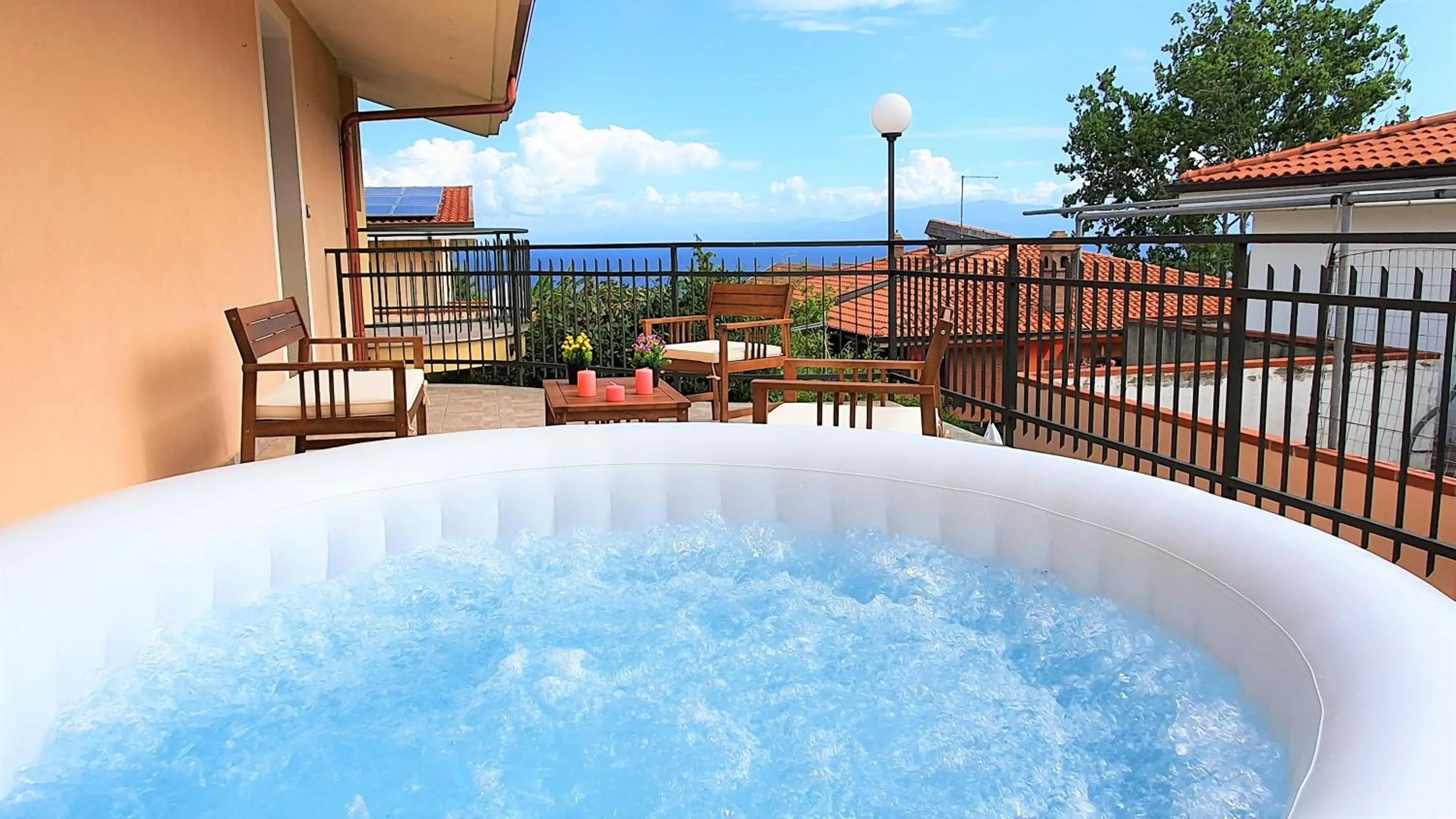 Patio in Villa Paglianiti - Your FAMILY Residence!