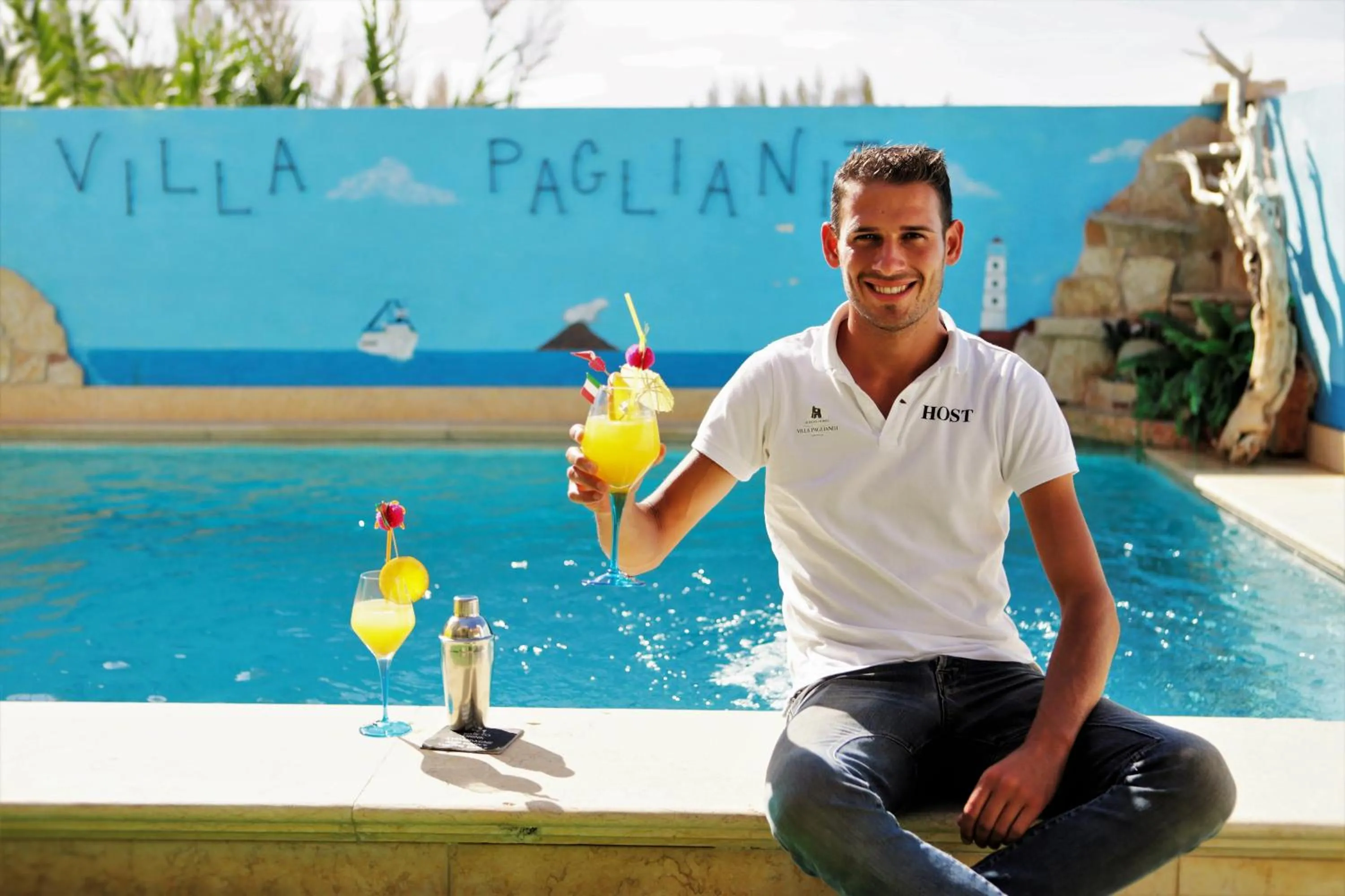 Staff in Villa Paglianiti - Your FAMILY Residence!