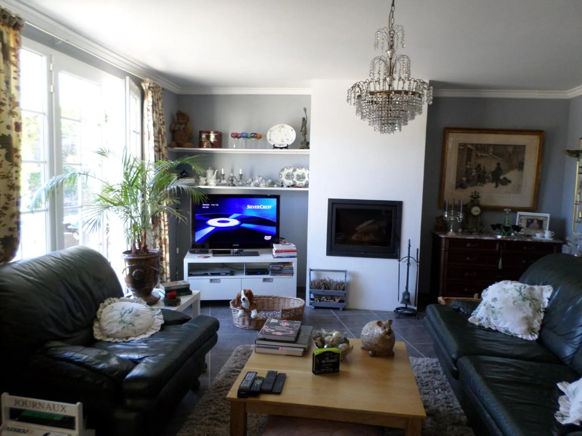 Living room in Les Broussous