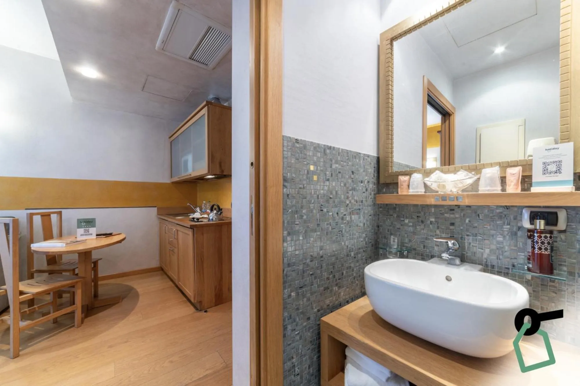 Bathroom in HOTIDAY Discovery - Residence Verona