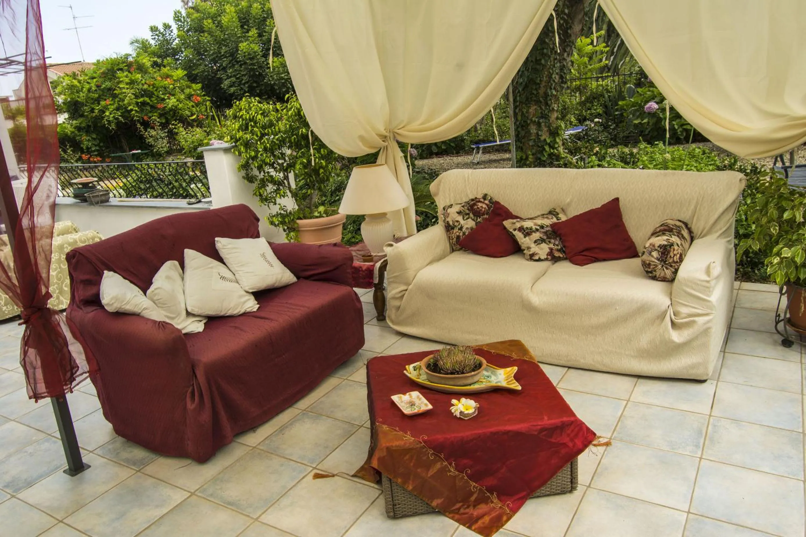 Patio in Villa Ortensia