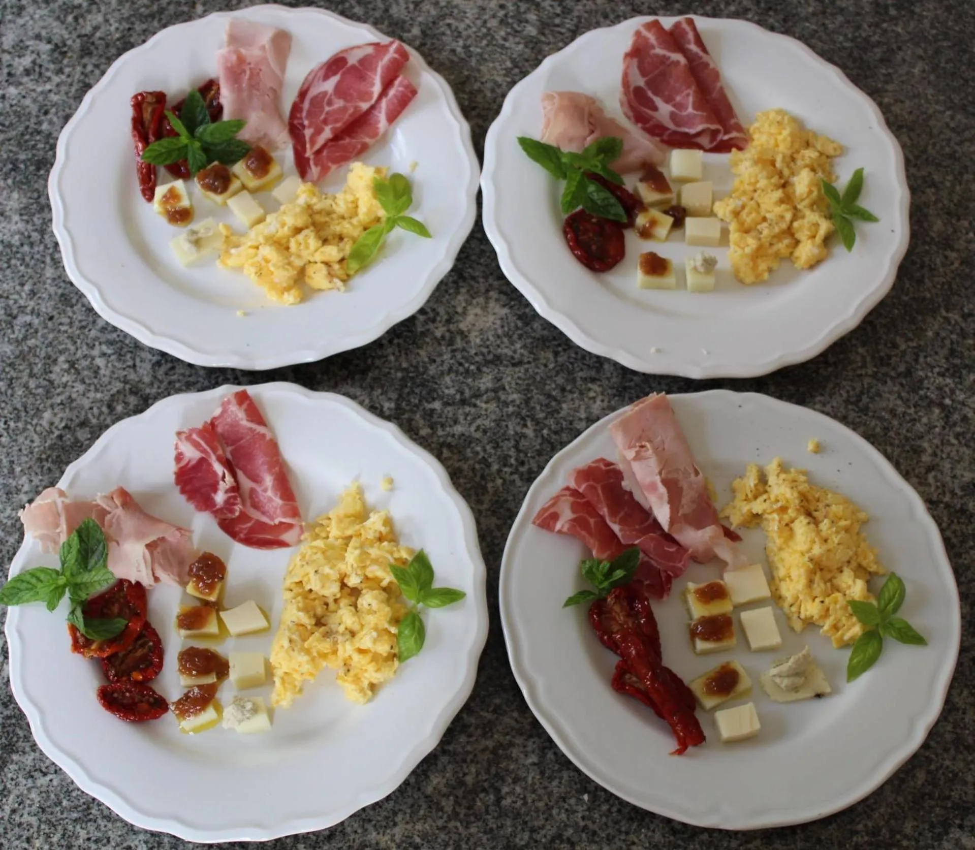 Food close-up in Villa Ortensia