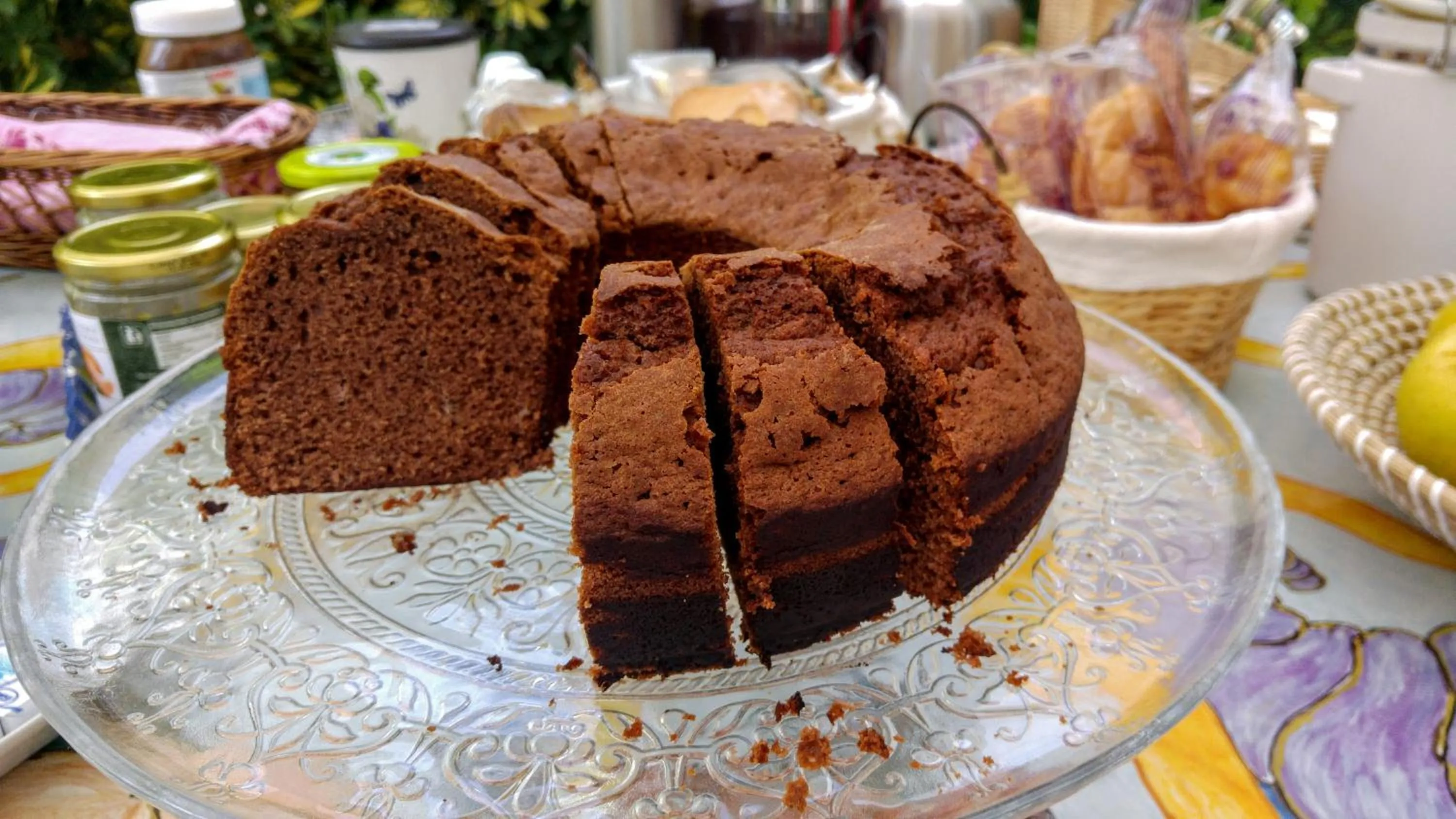 Food close-up in Villa Ortensia