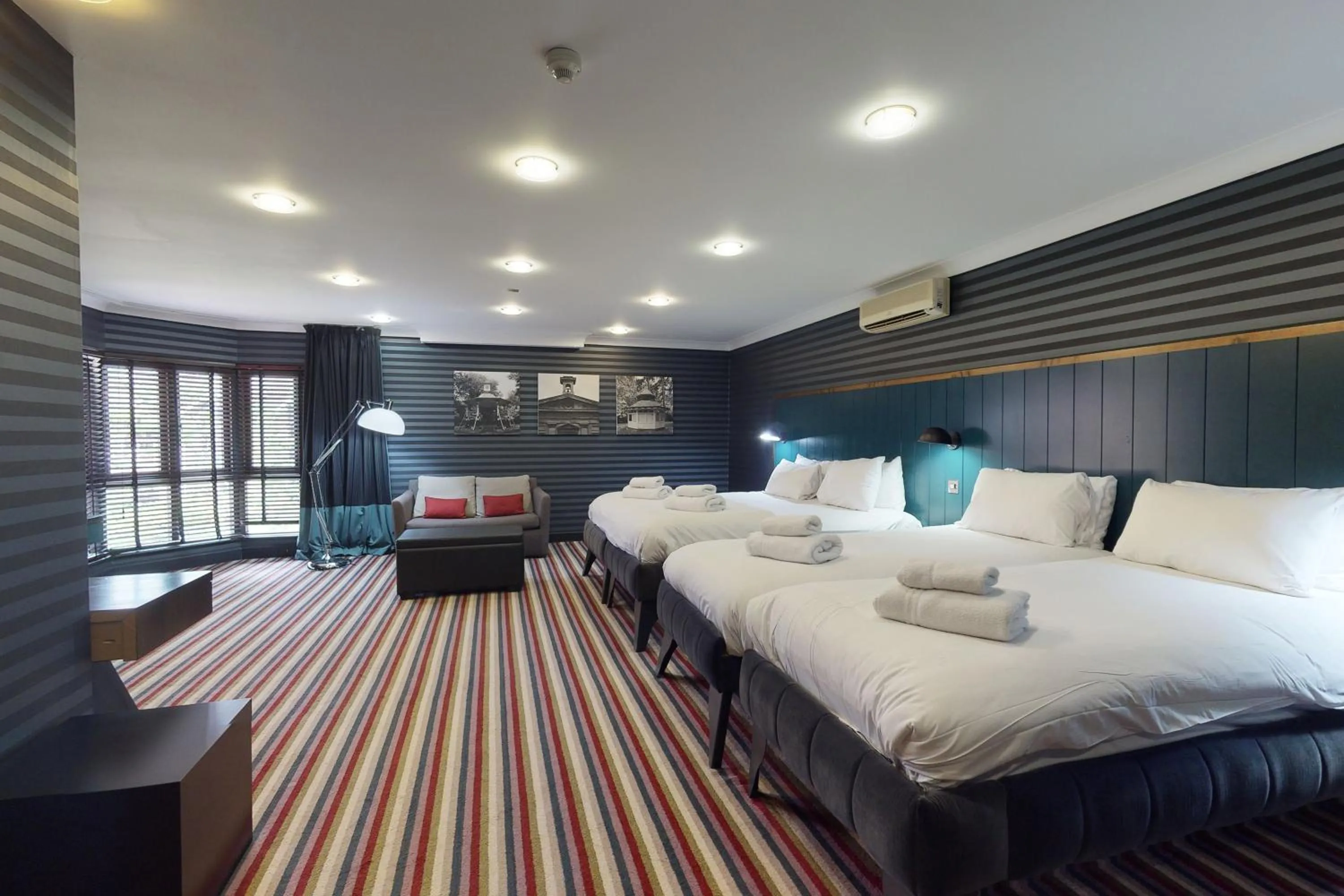 Bedroom, Bed in Village Hotel Swindon