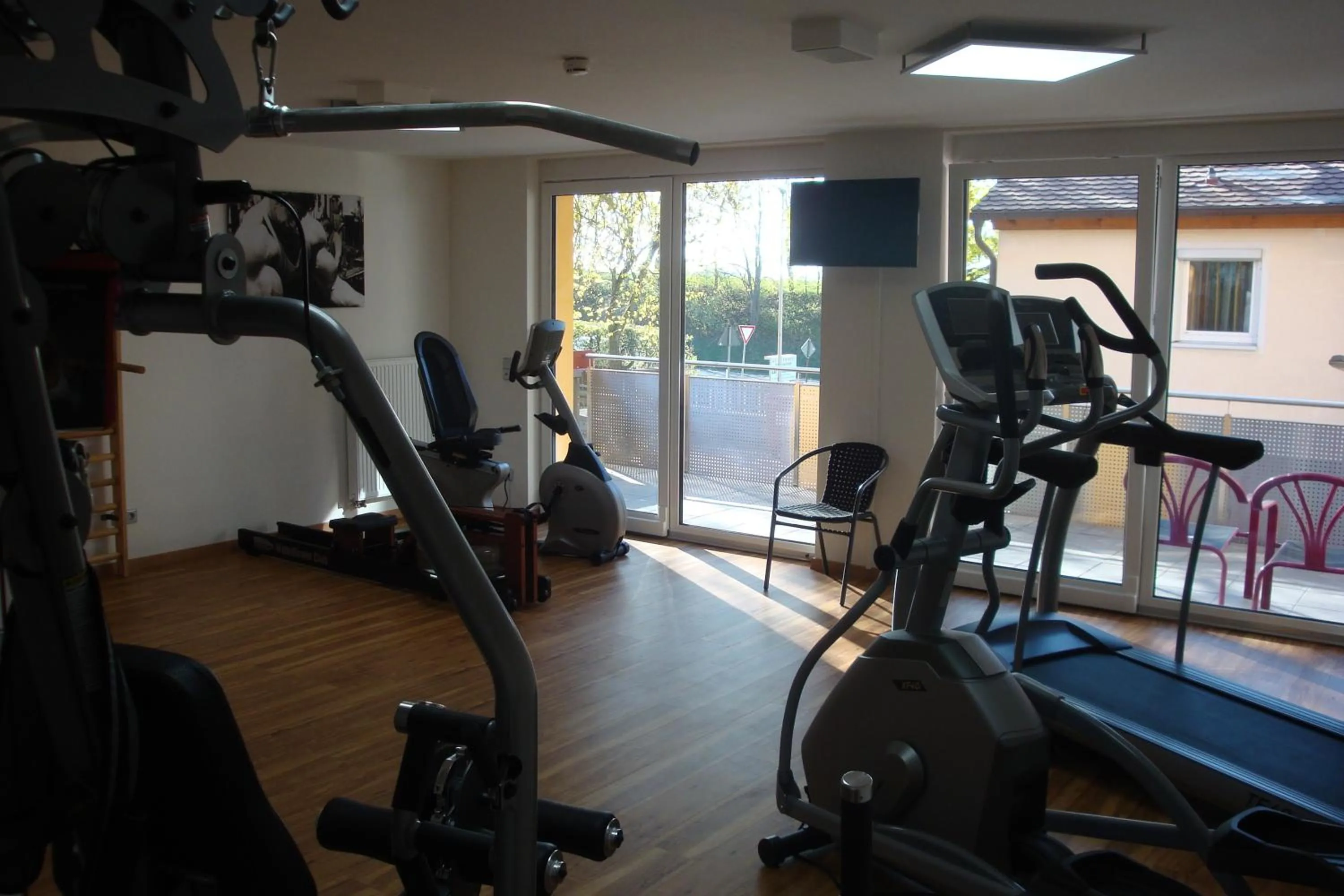 Fitness centre/facilities in Hotel Restaurant zur Windmühle