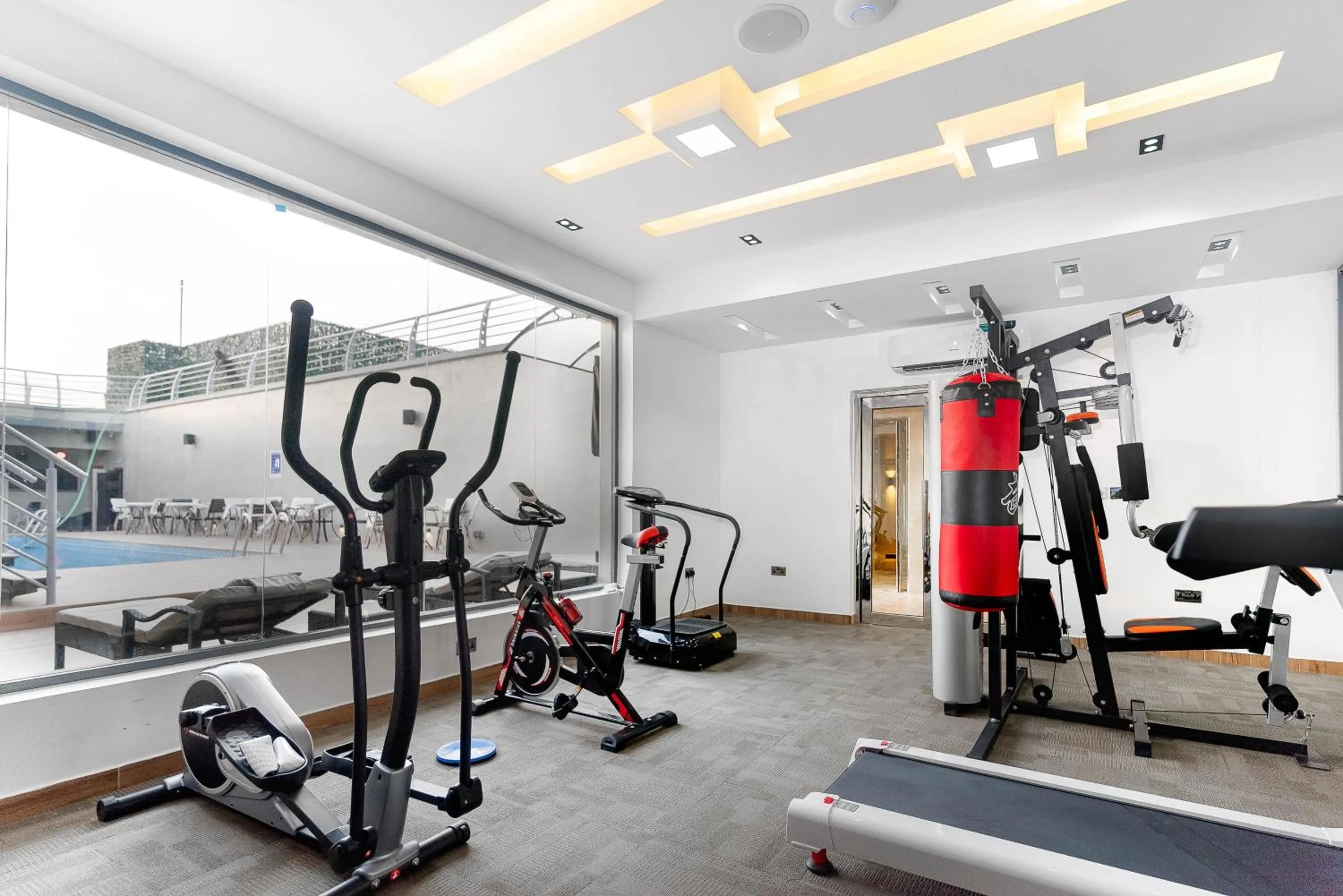 Fitness centre/facilities in GTA HOTEL IKEJA
