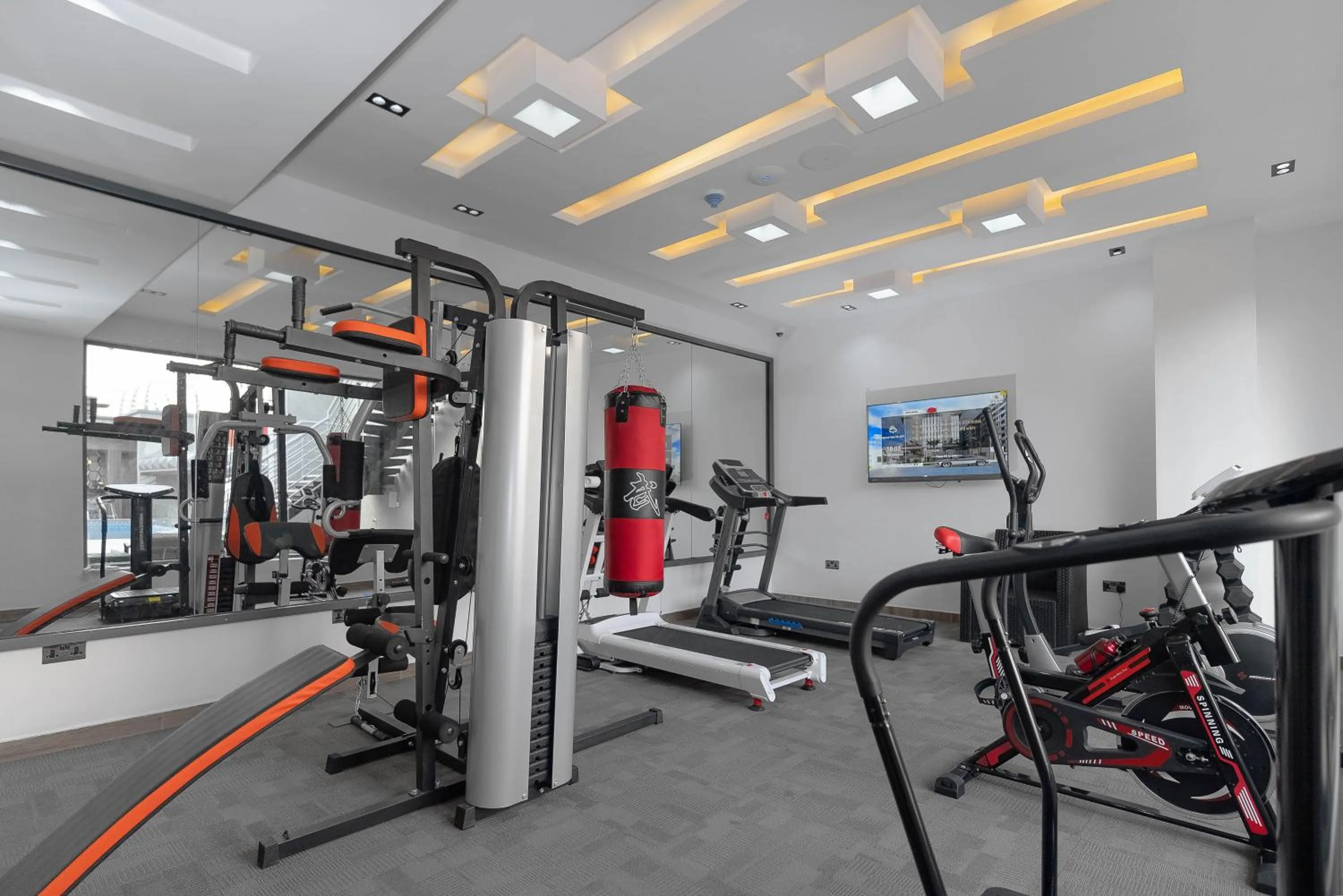 Fitness centre/facilities in GTA HOTEL IKEJA