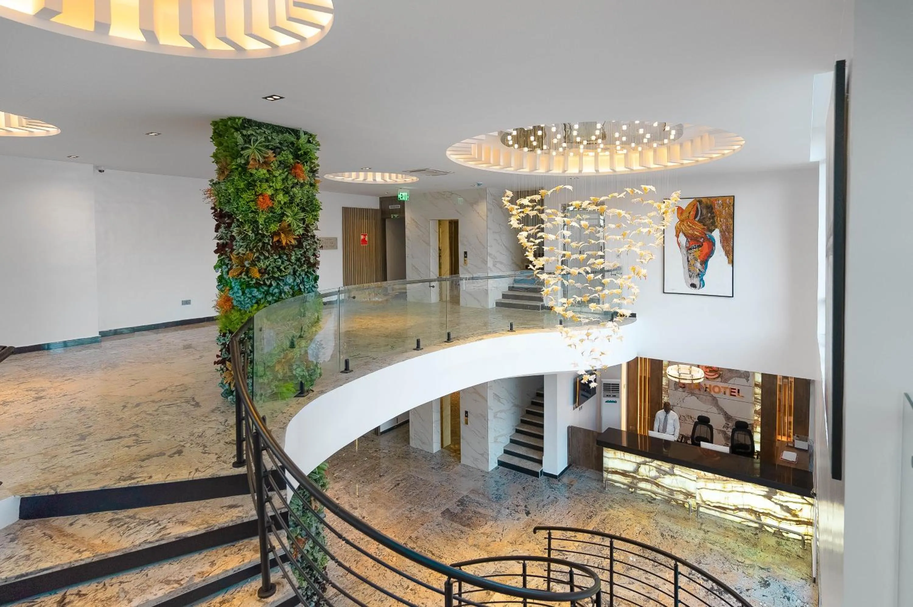 Lobby or reception in GTA HOTEL IKEJA