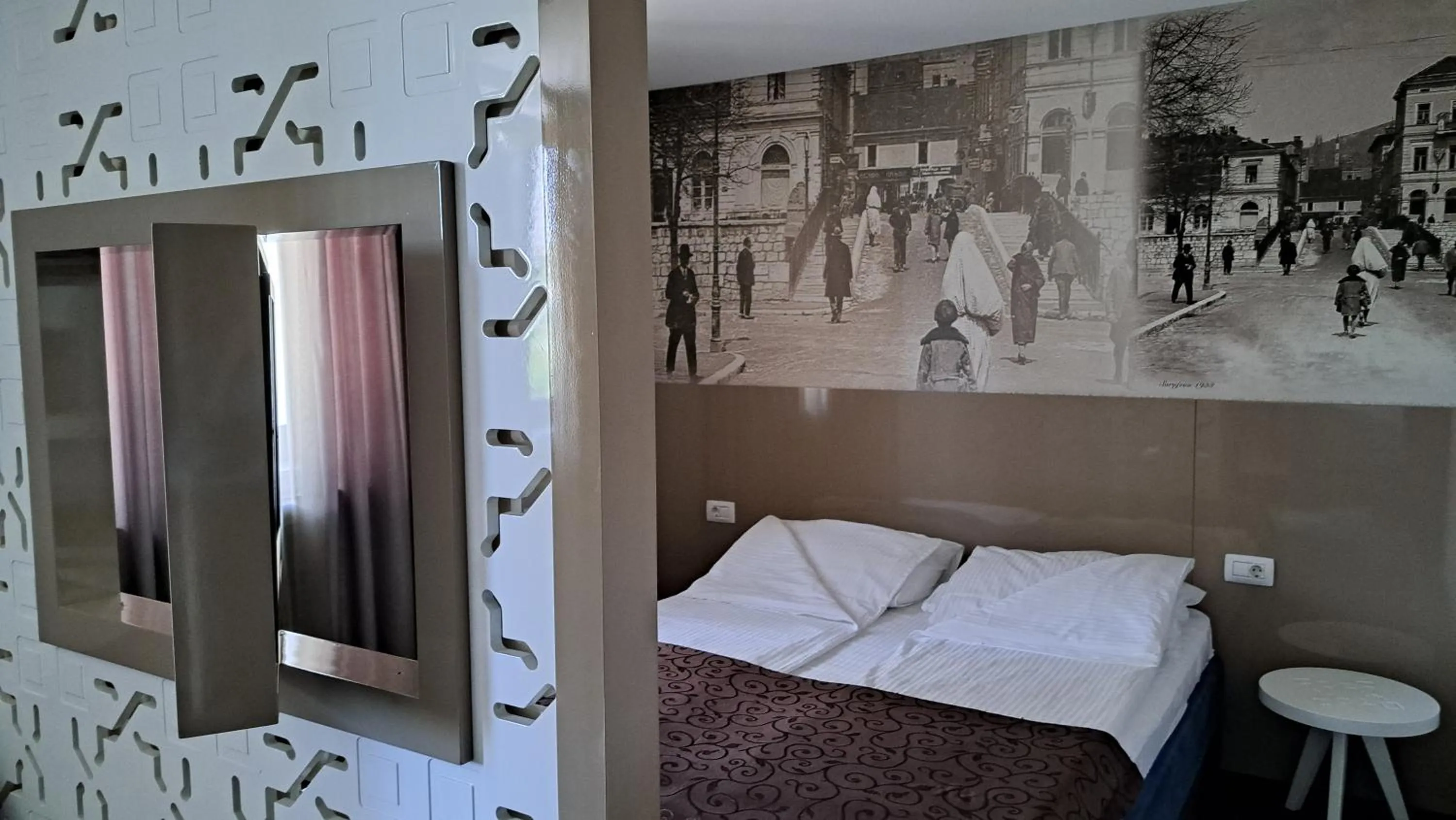 Bedroom, Bed in Hotel Boutique Bristol