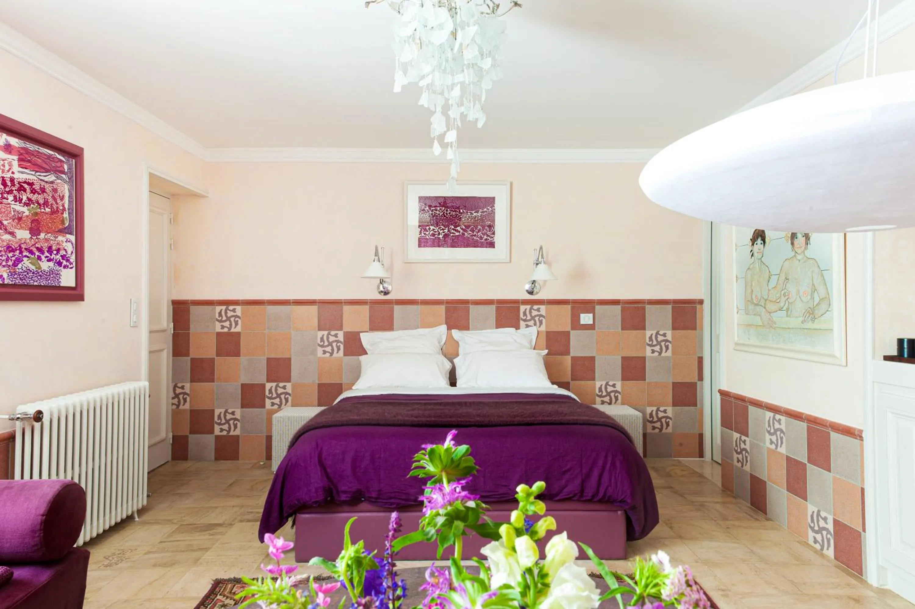 Bed in Chambres d'Hôtes Eden Ouest