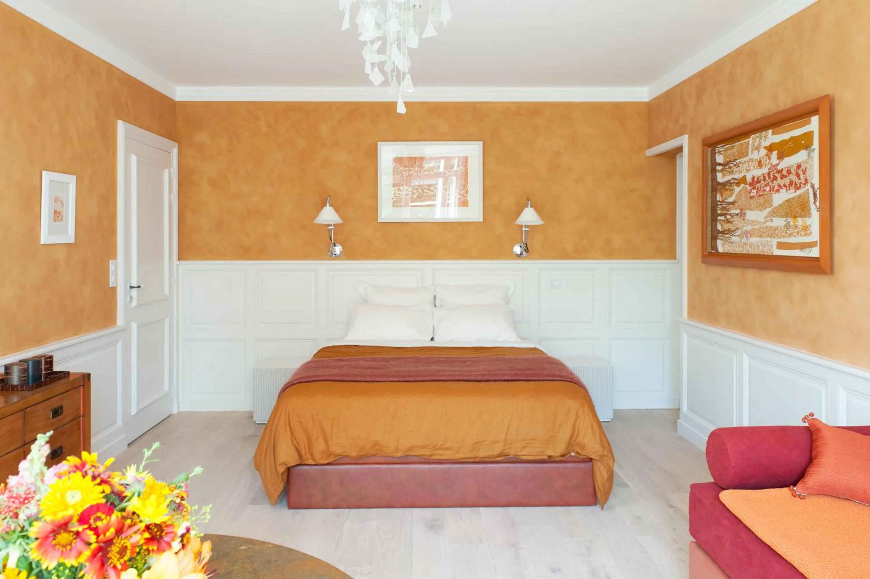 Bed in Chambres d'Hôtes Eden Ouest