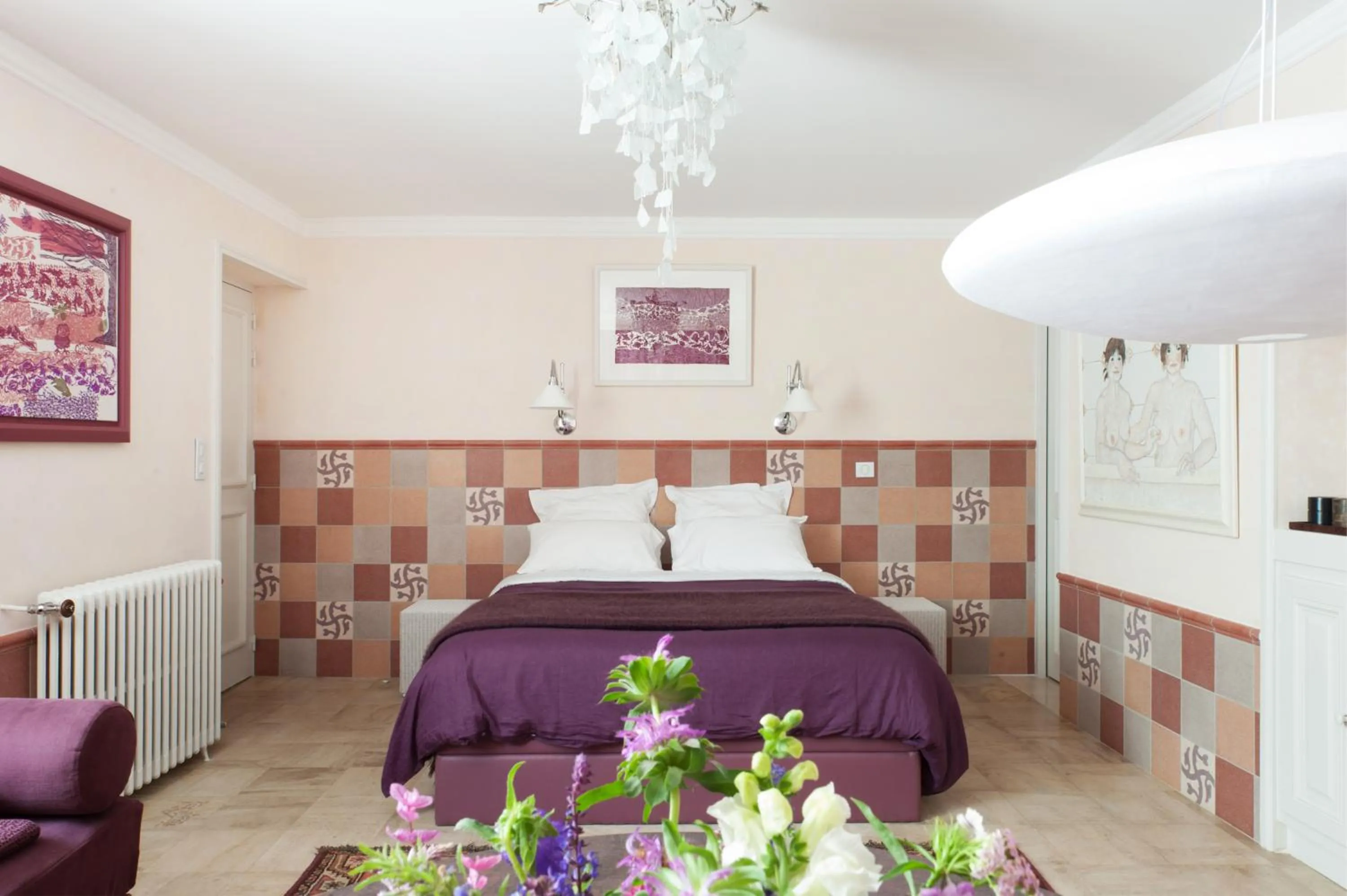 Bed in Chambres d'Hôtes Eden Ouest