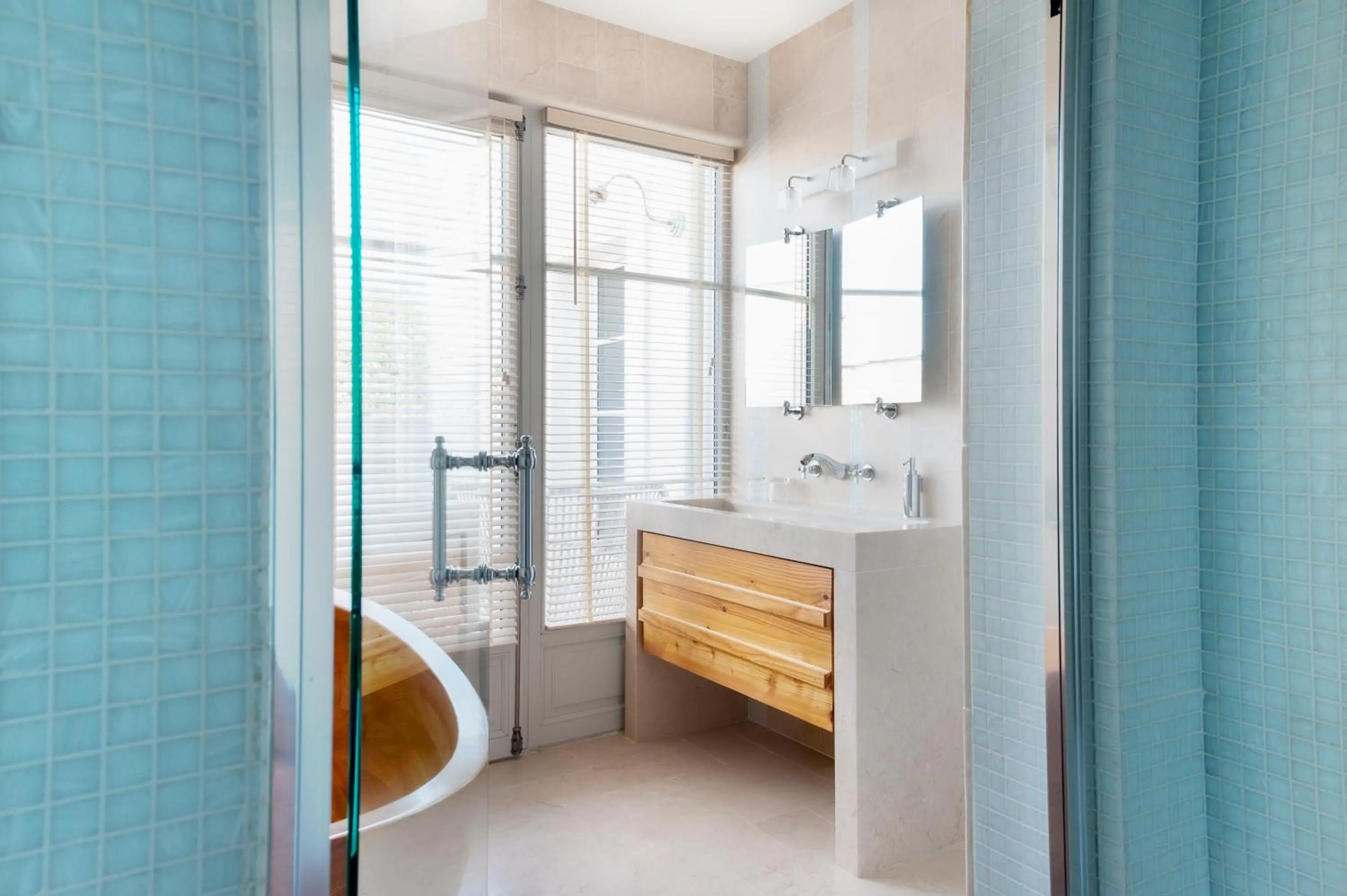 Shower in Chambres d'Hôtes Eden Ouest