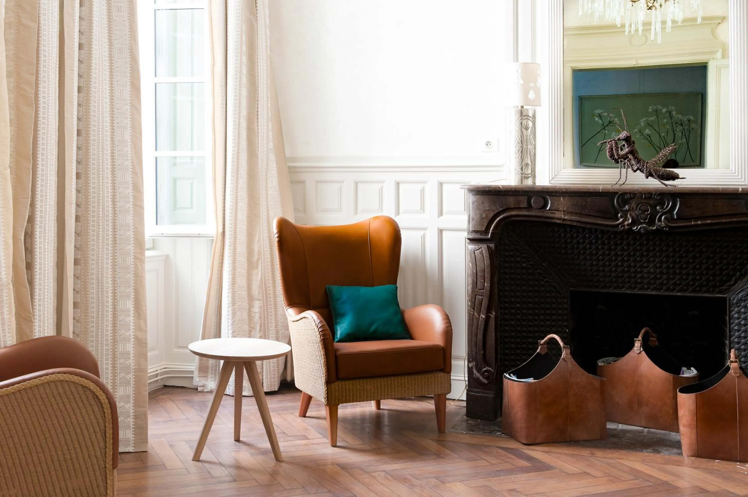 Seating area in Chambres d'Hôtes Eden Ouest