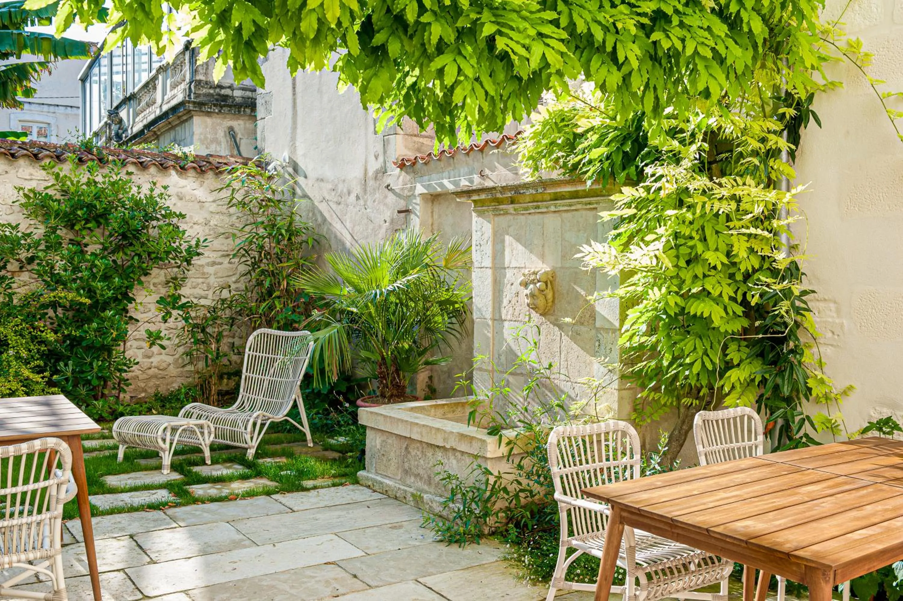 Garden view in Chambres d'Hôtes Eden Ouest