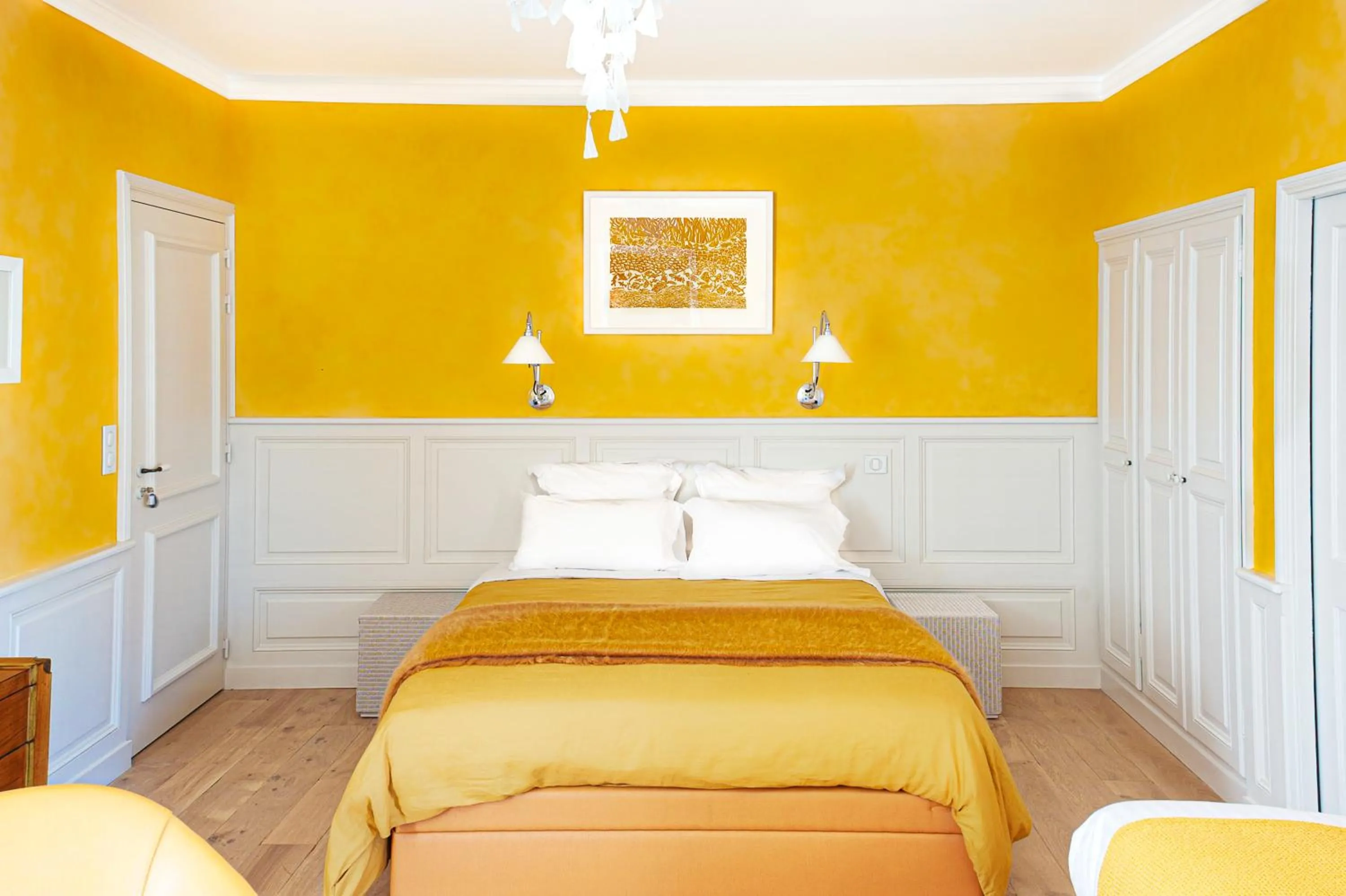 Bed in Chambres d'Hôtes Eden Ouest