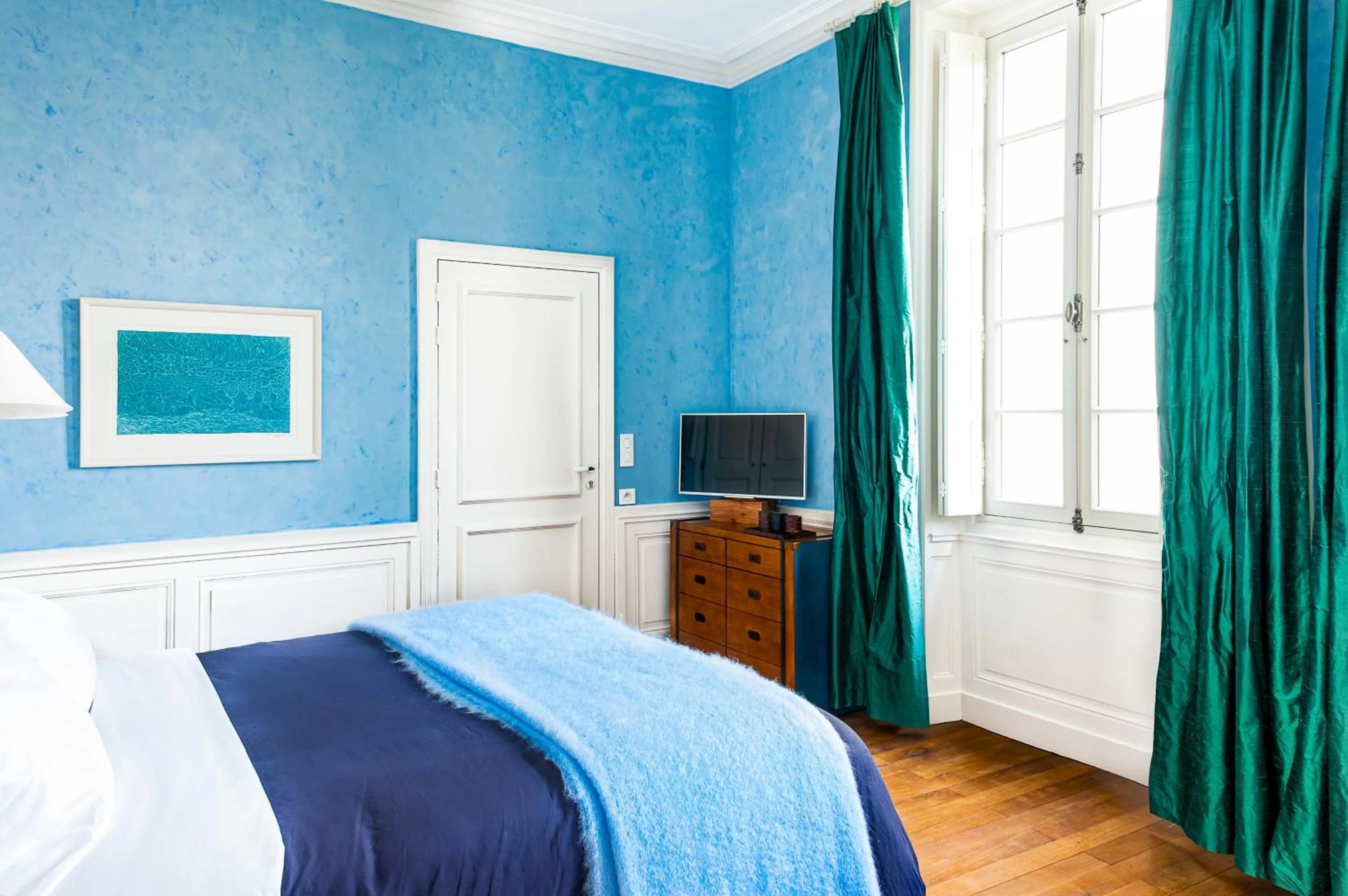 Bed in Chambres d'Hôtes Eden Ouest