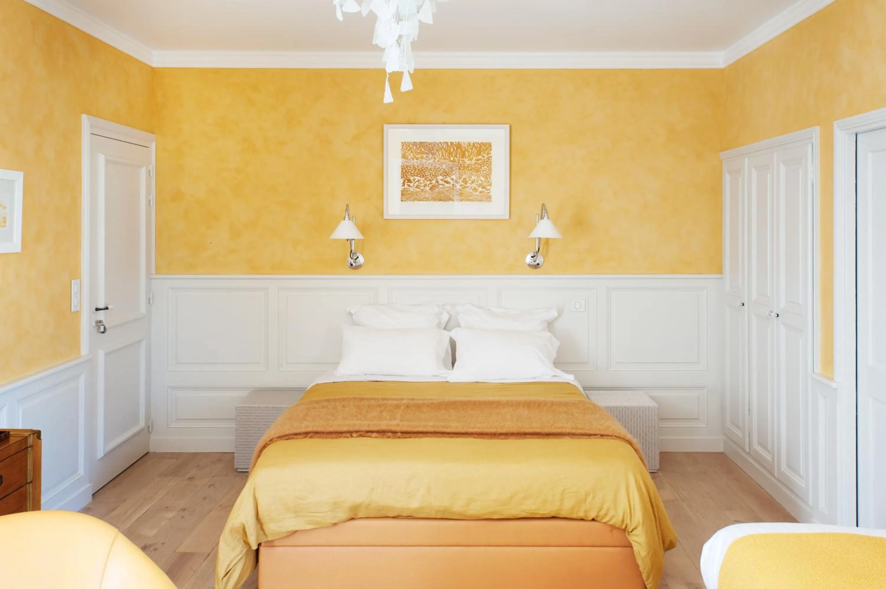 Bed in Chambres d'Hôtes Eden Ouest