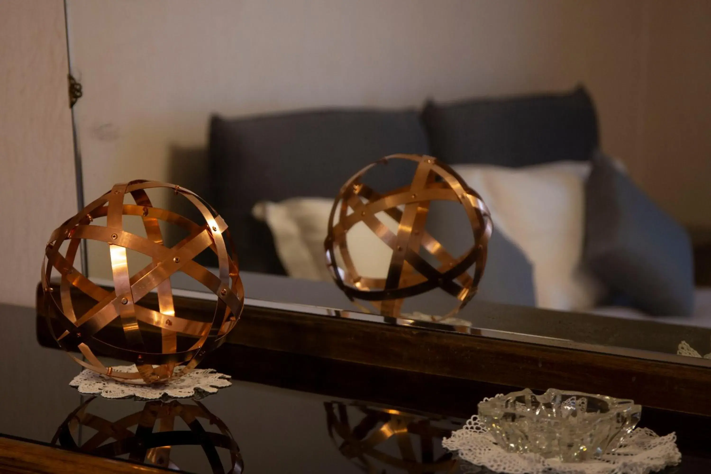 Decorative detail, Bed in Casa Giuly Decorative detail, Bed in Casa Giuly