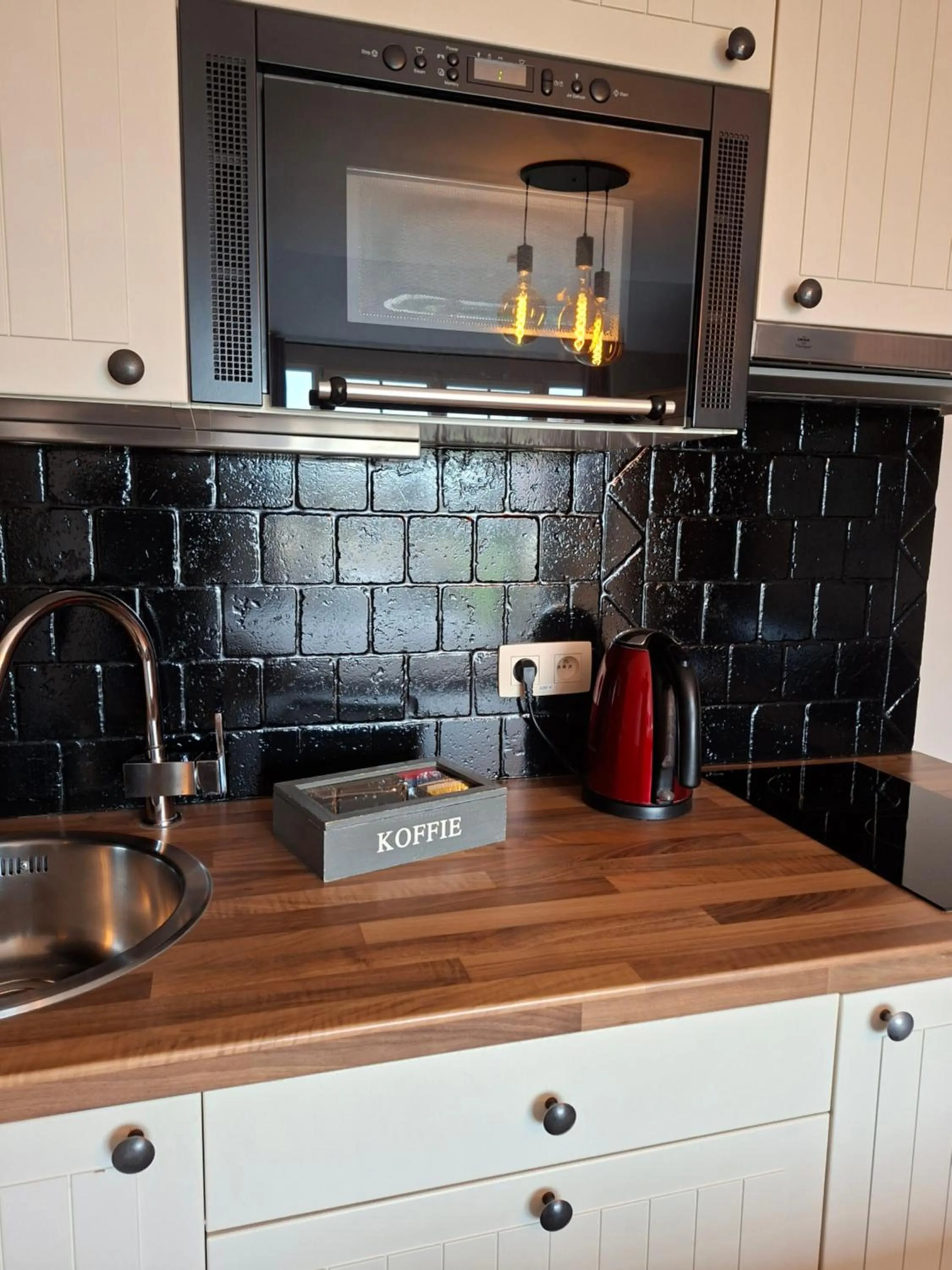 Kitchen or kitchenette in B&B Fragaria