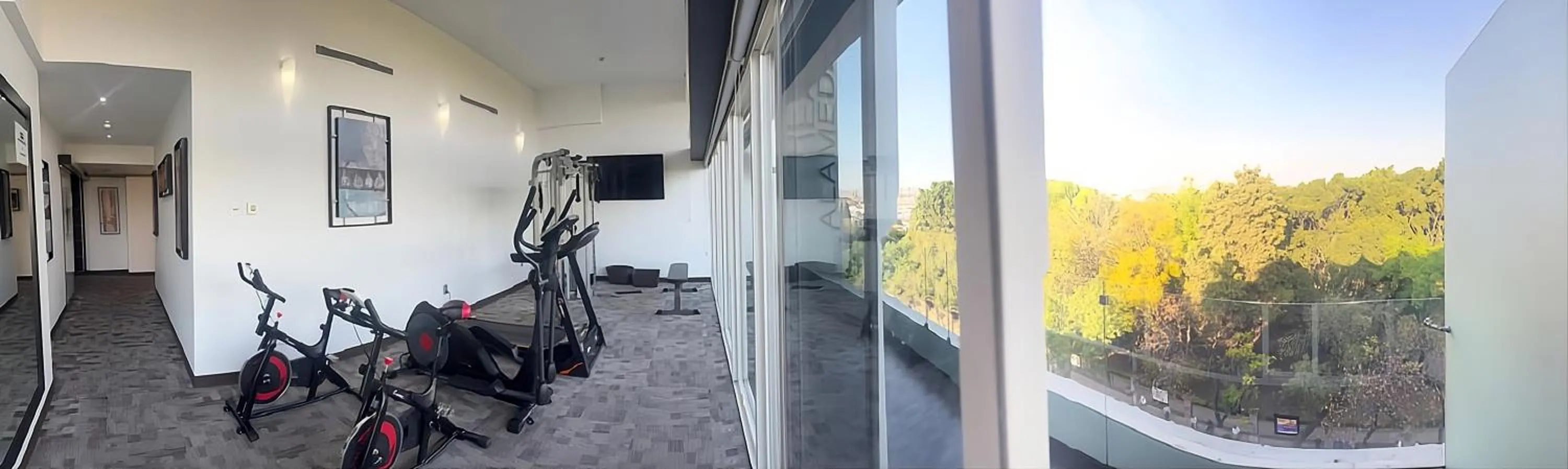 Fitness centre/facilities in Hotel Real Alameda de Queretaro