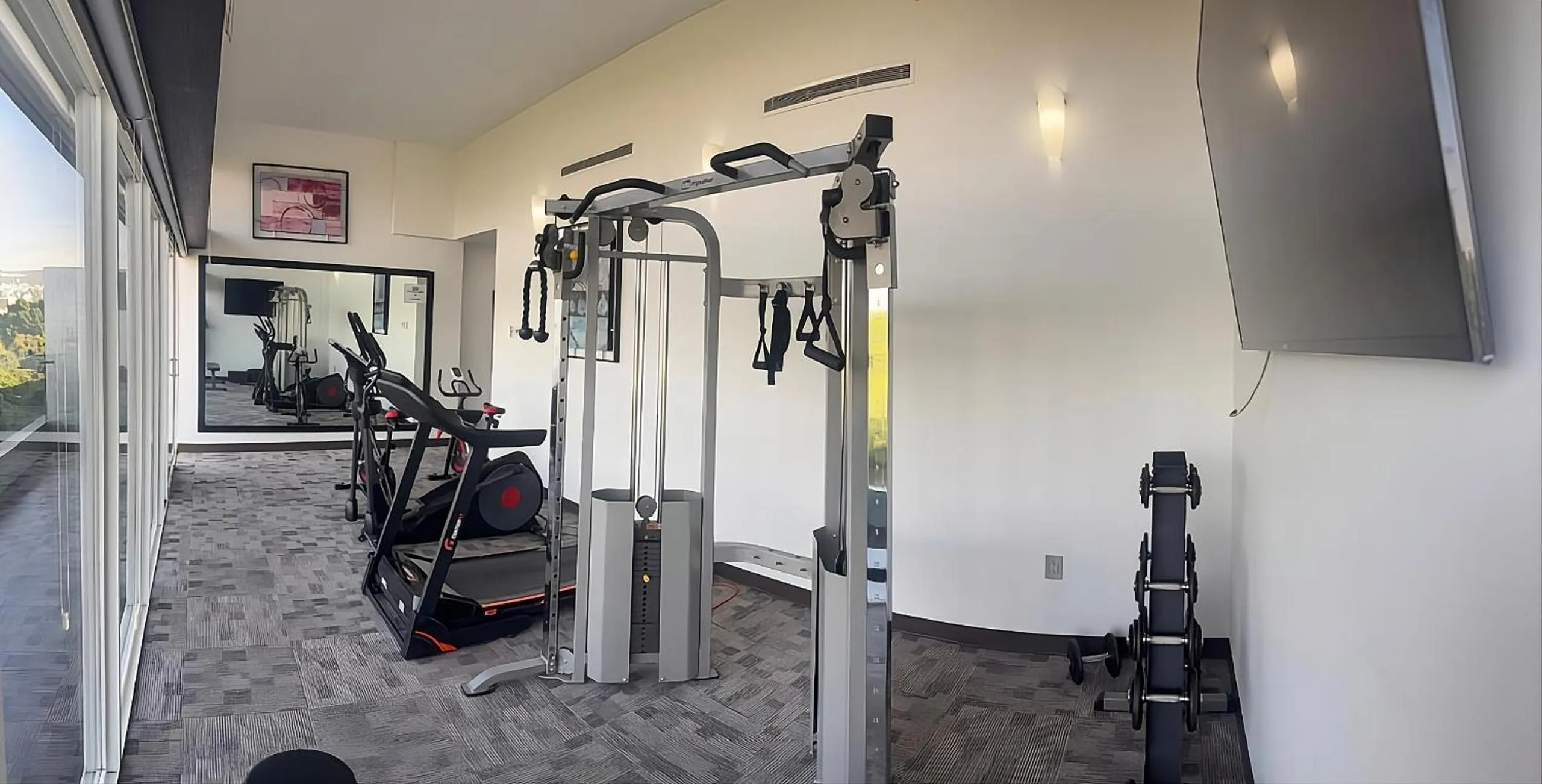 Fitness centre/facilities in Hotel Real Alameda de Queretaro