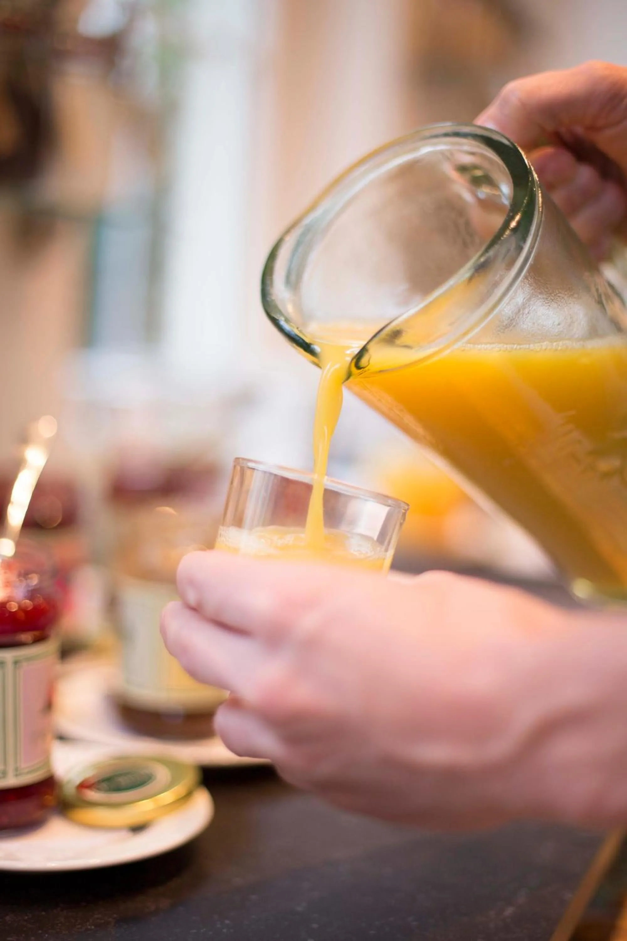 Buffet breakfast in Villa Magnolia