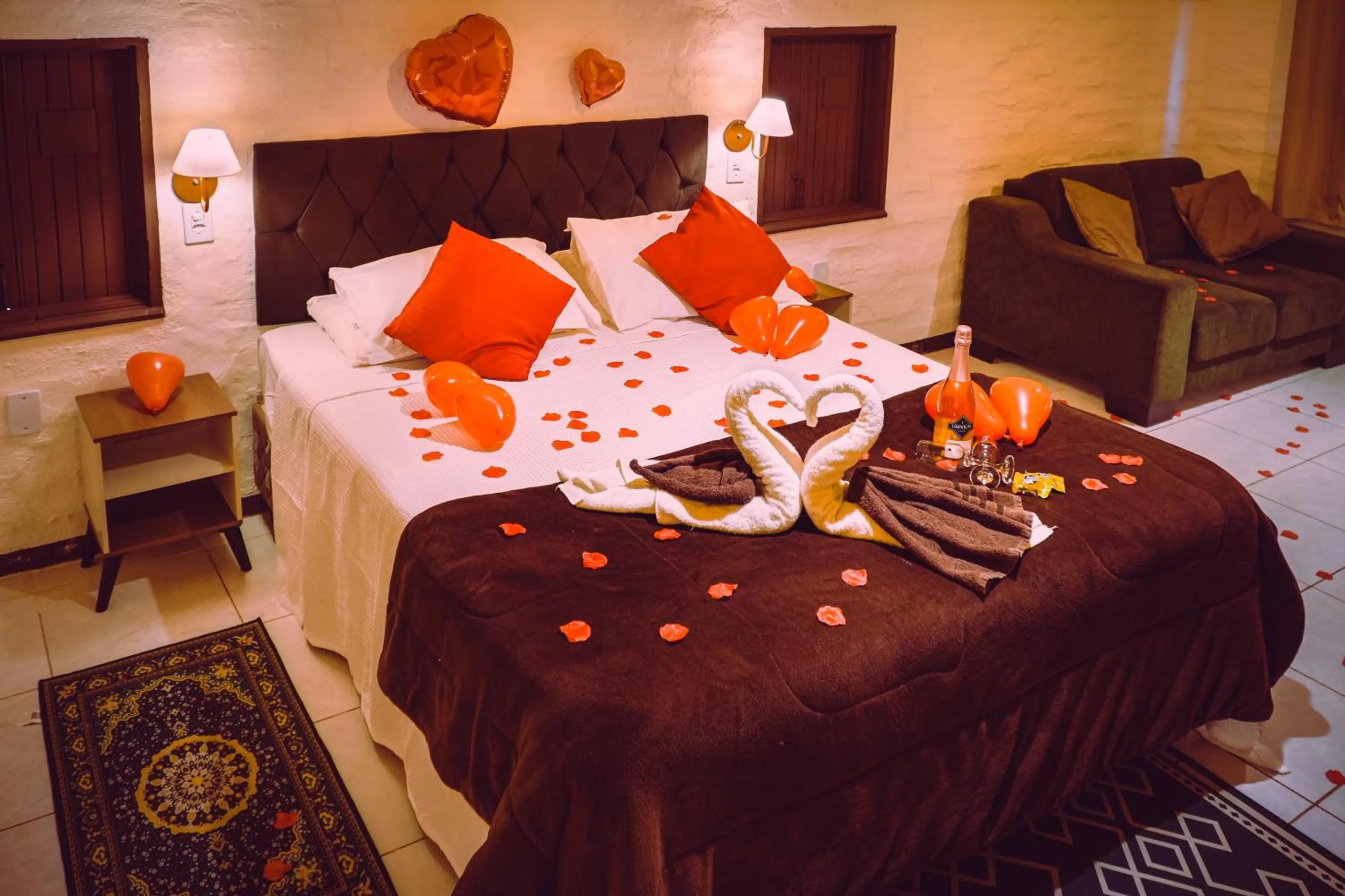 Bed in VELINN Pousada Dom Sossego