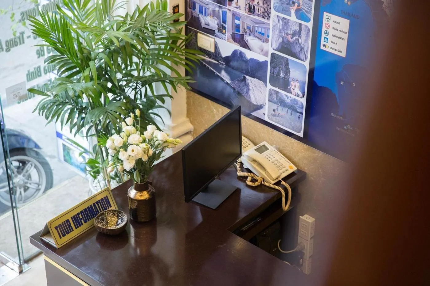 Lobby or reception in Hortensia Flower
