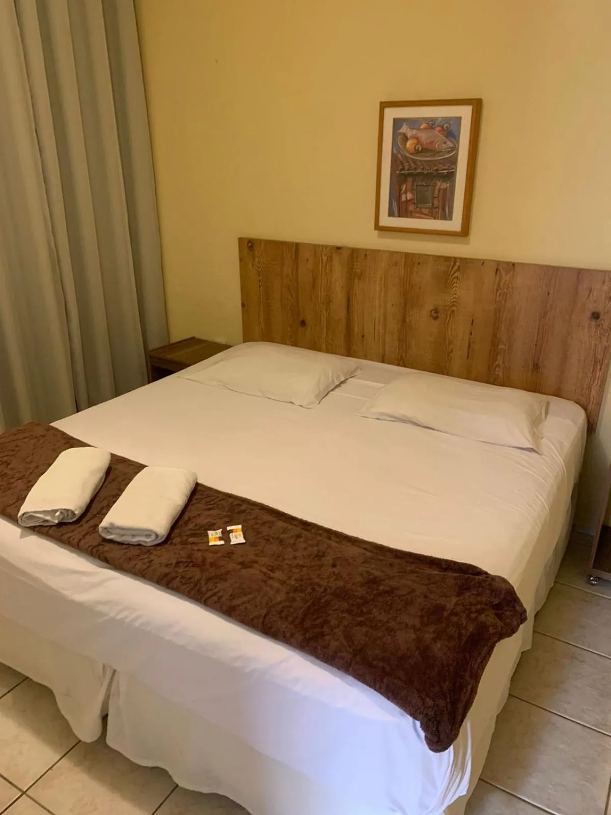 Bed in Ocean Praia Hotel