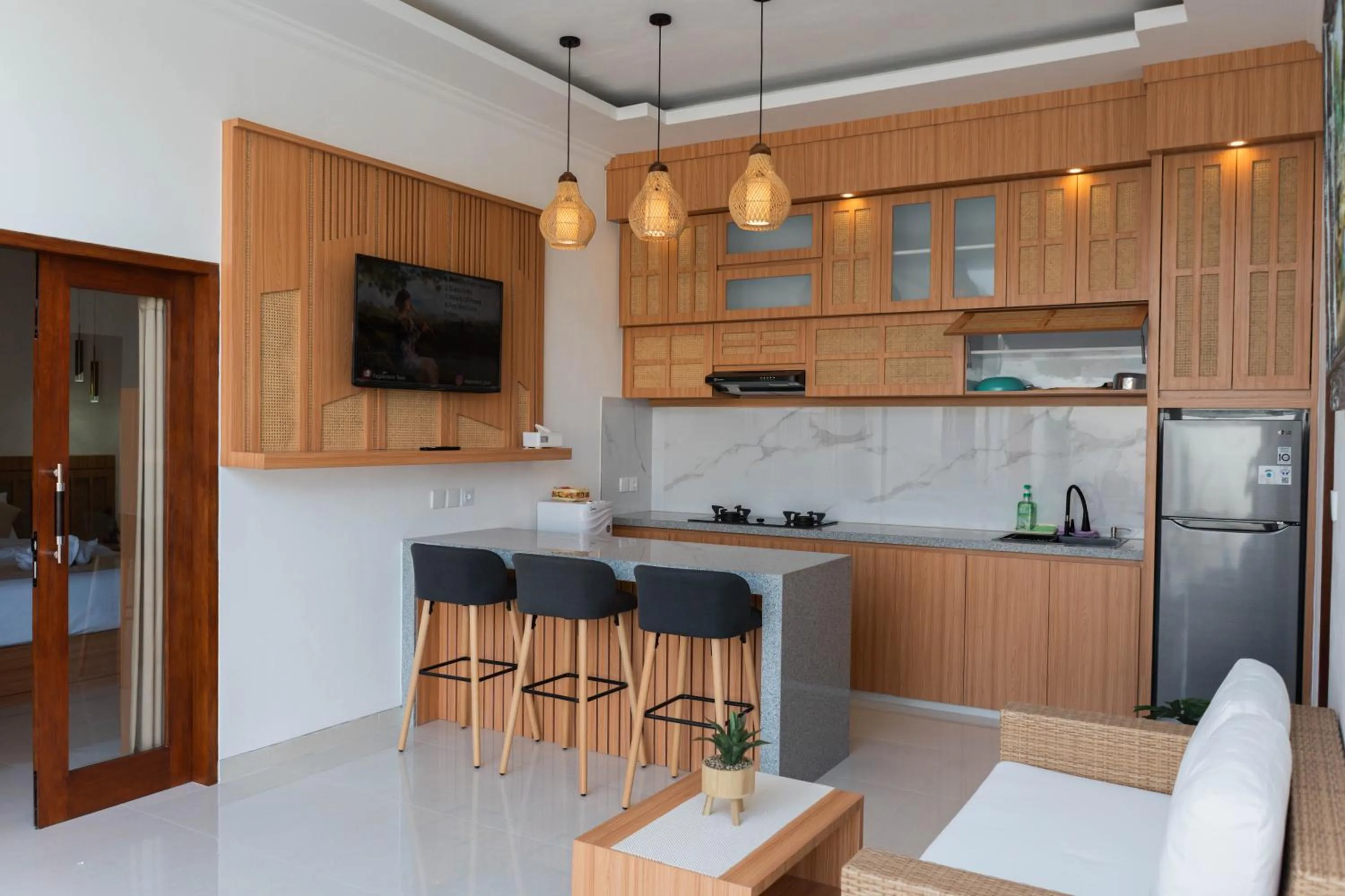 Living room in Melviano Suite & Villa