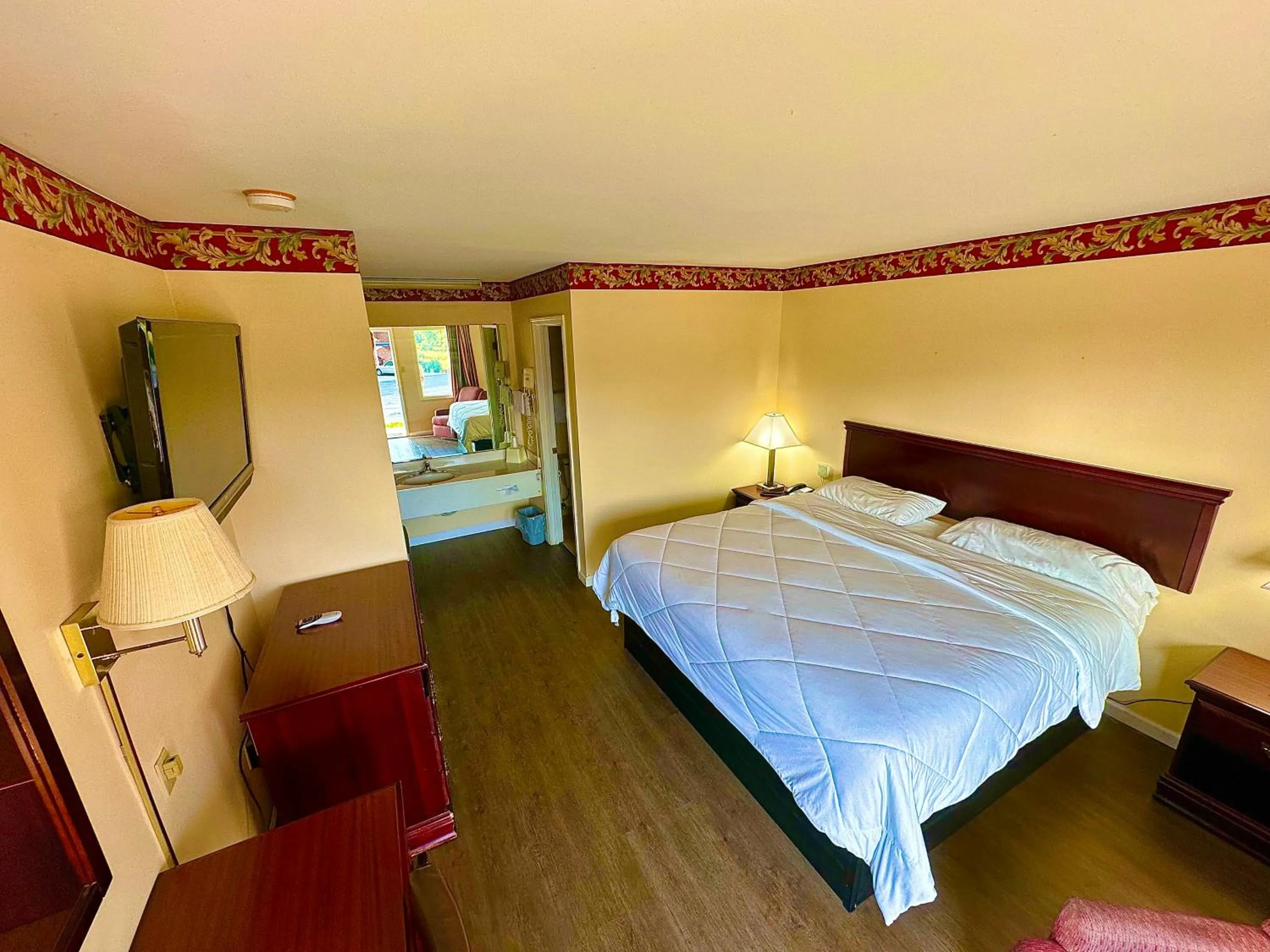 Bed in The Stratton Inn