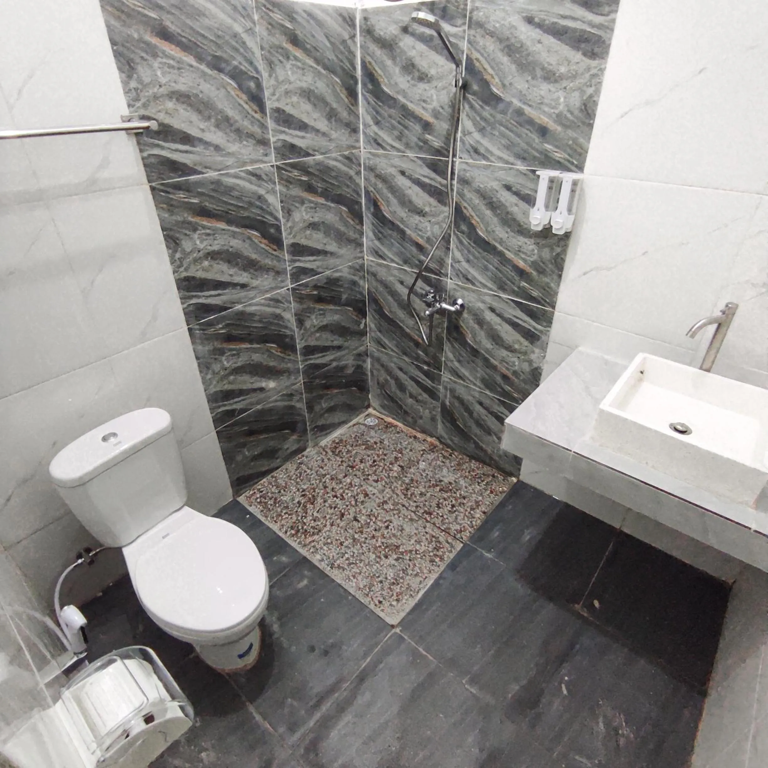 Shower in Kala Guest House