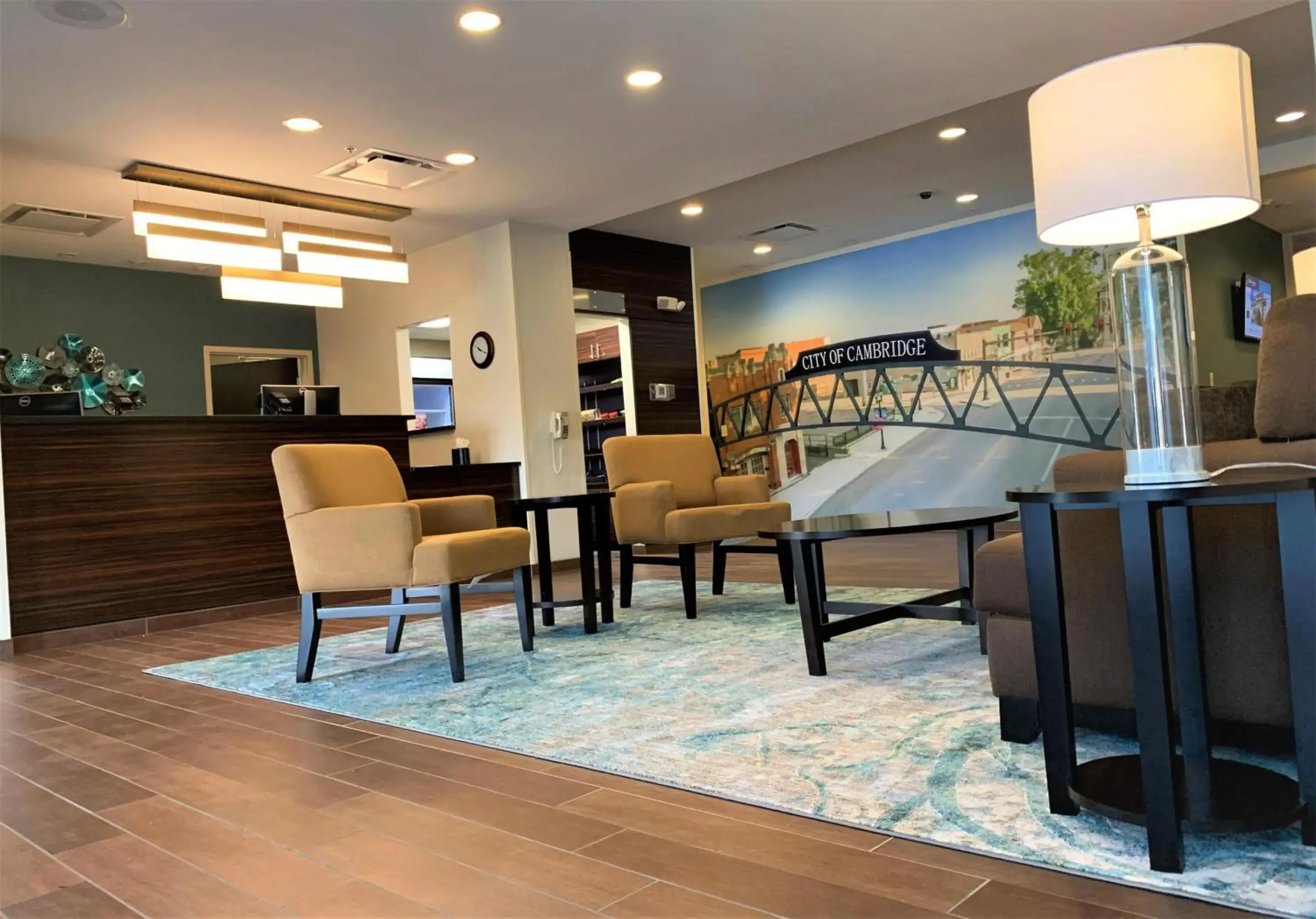 Lobby or reception in SureStay by Best Western Cambridge Lobby or reception in SureStay by Best Western Cambridge