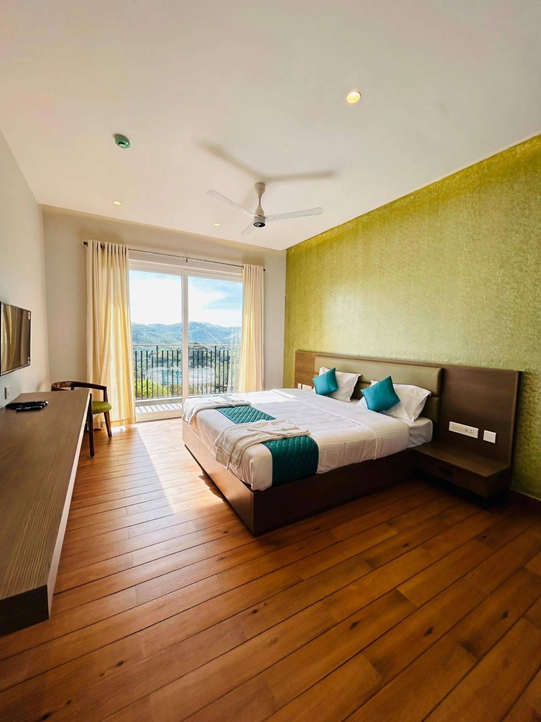 Bed in VAGA NAKSHATHRA SUITES