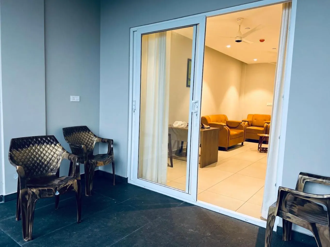 Balcony/Terrace in VAGA NAKSHATHRA SUITES