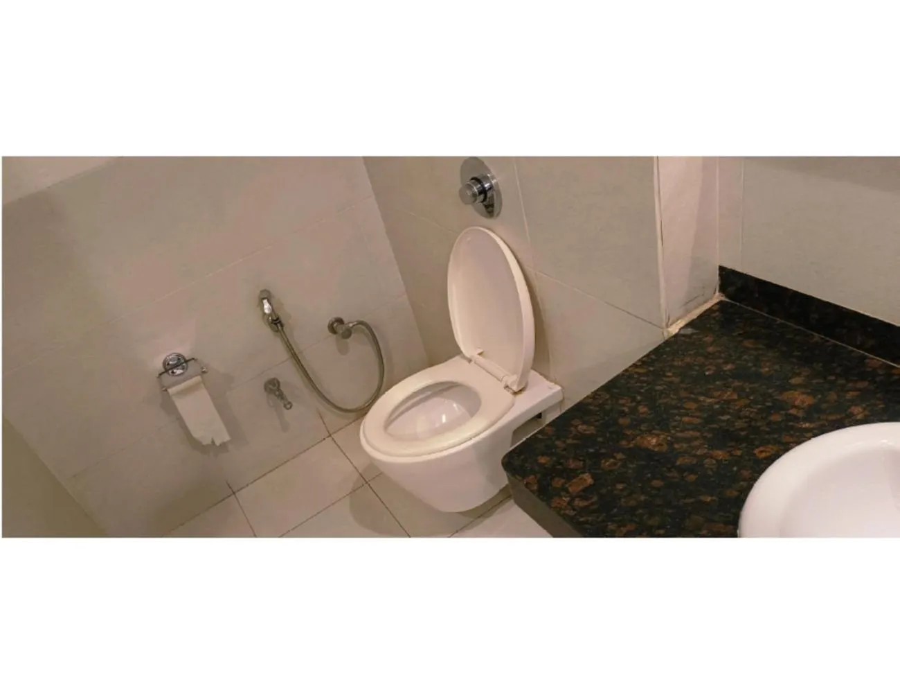 Bathroom in Jai Maa Inn Hotel, Katra