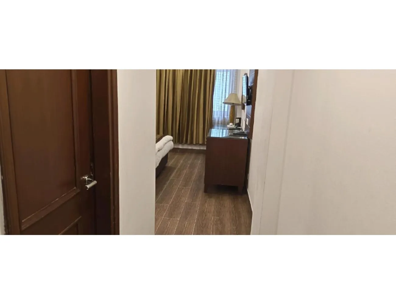 Bed in Jai Maa Inn Hotel, Katra