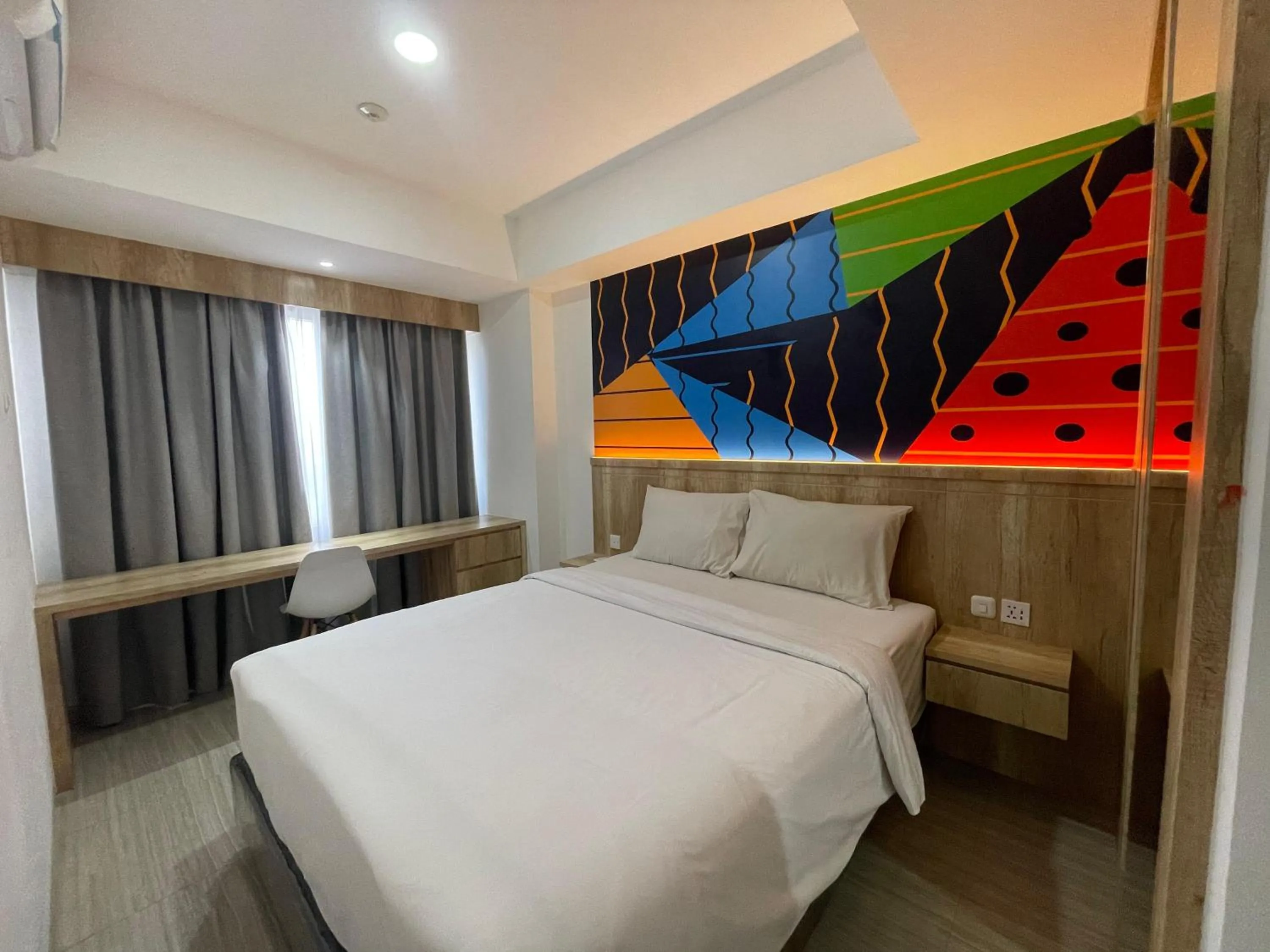 Bedroom, Bed in Praya Room