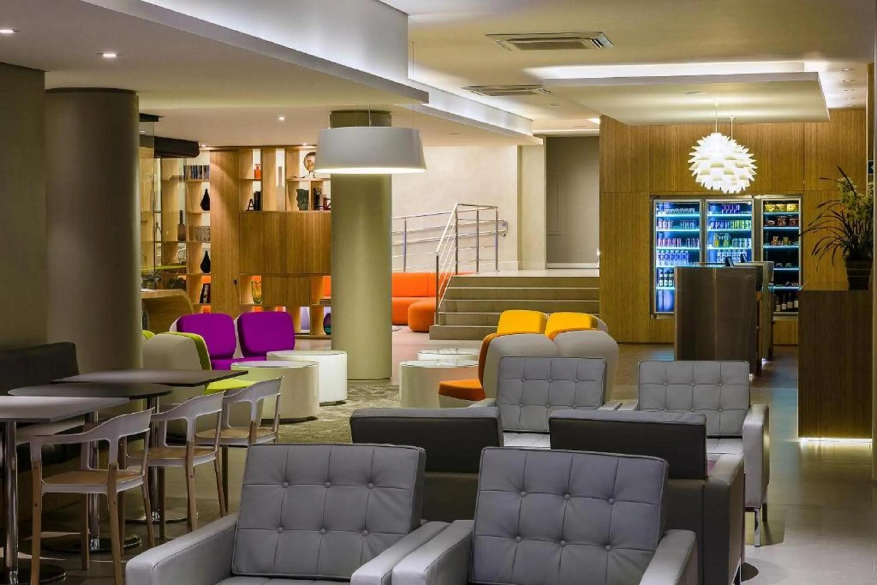 Lobby or reception in DMax Hotel