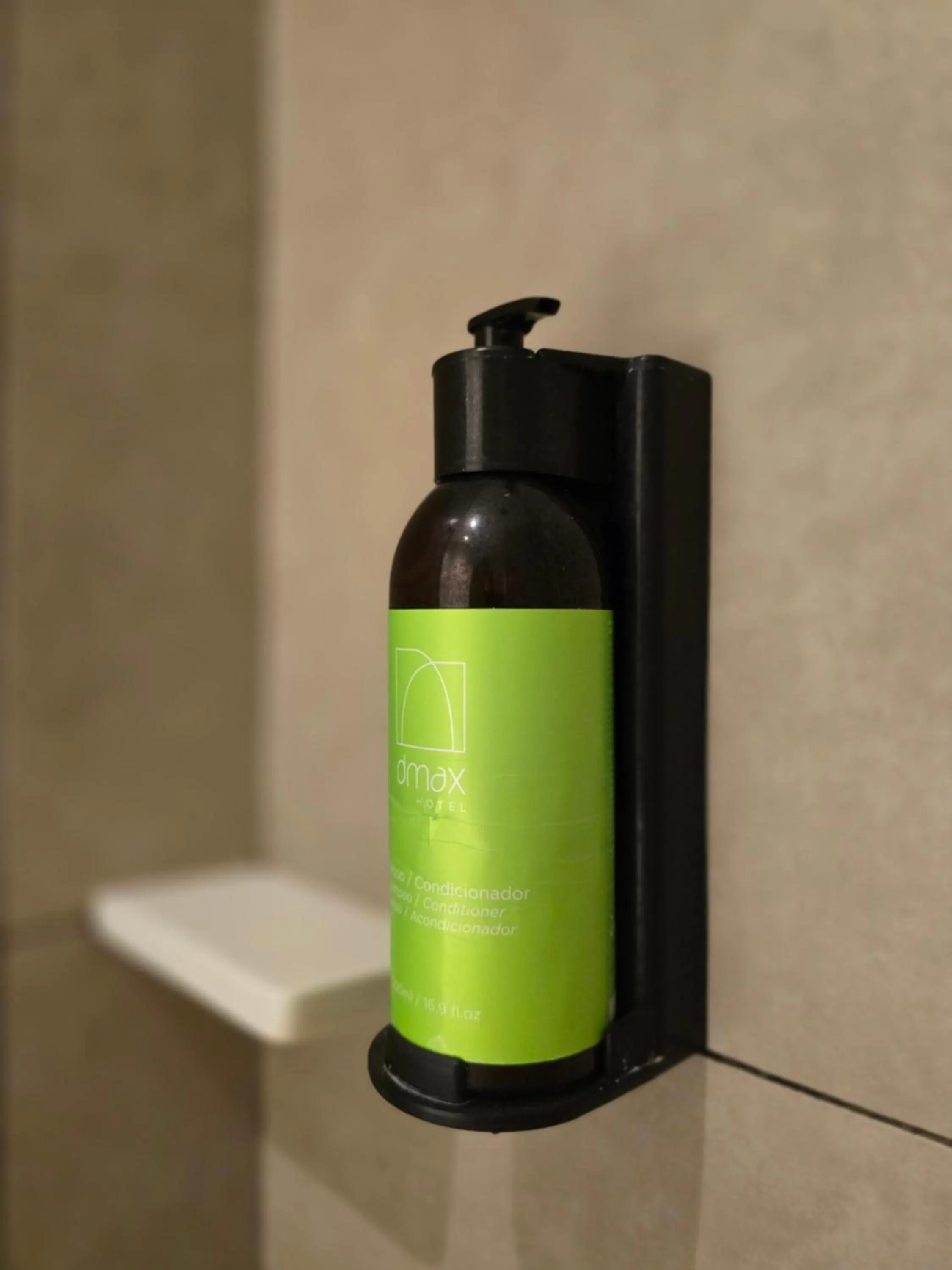 Bathroom in DMax Hotel