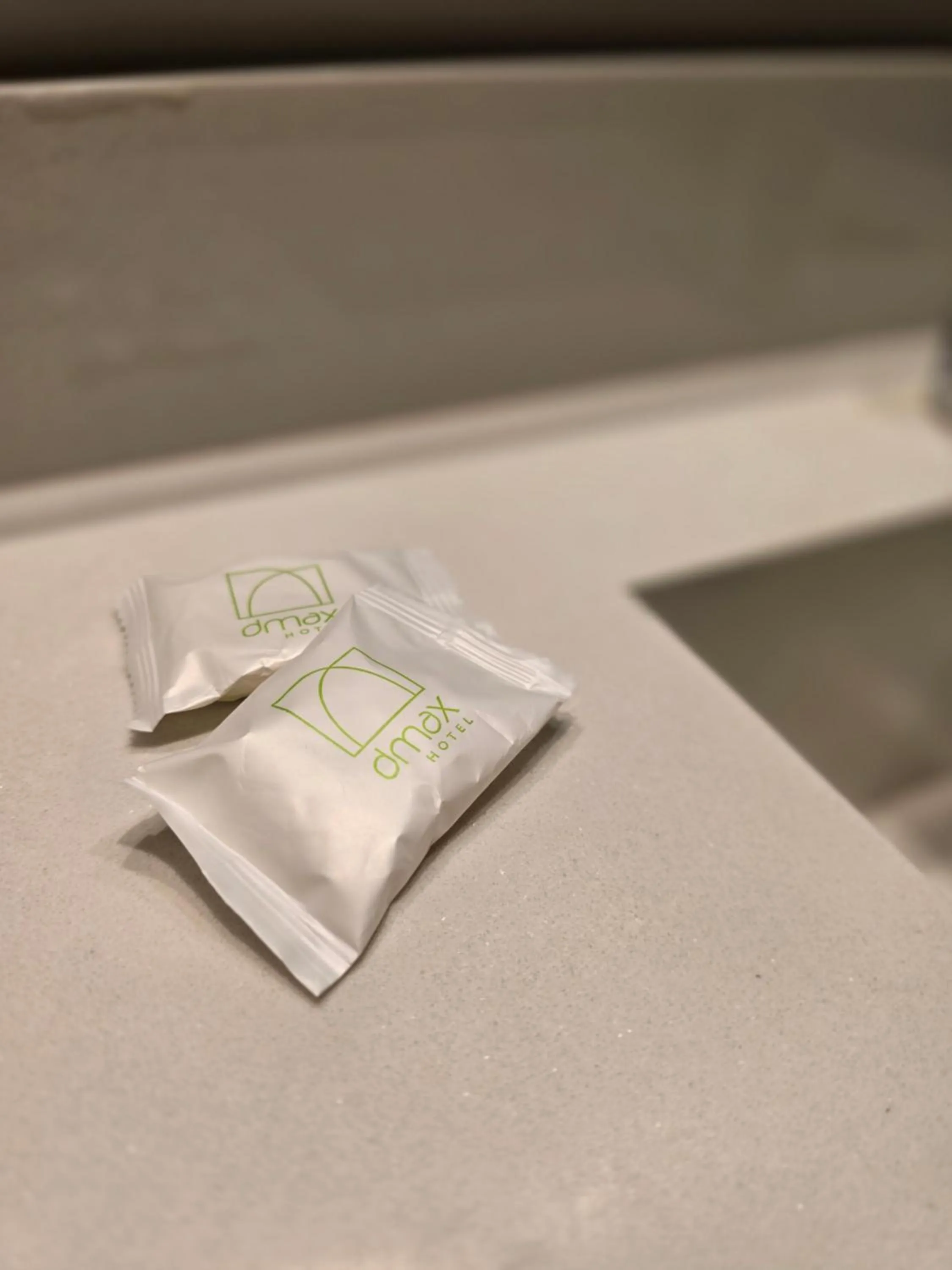 Bathroom in DMax Hotel