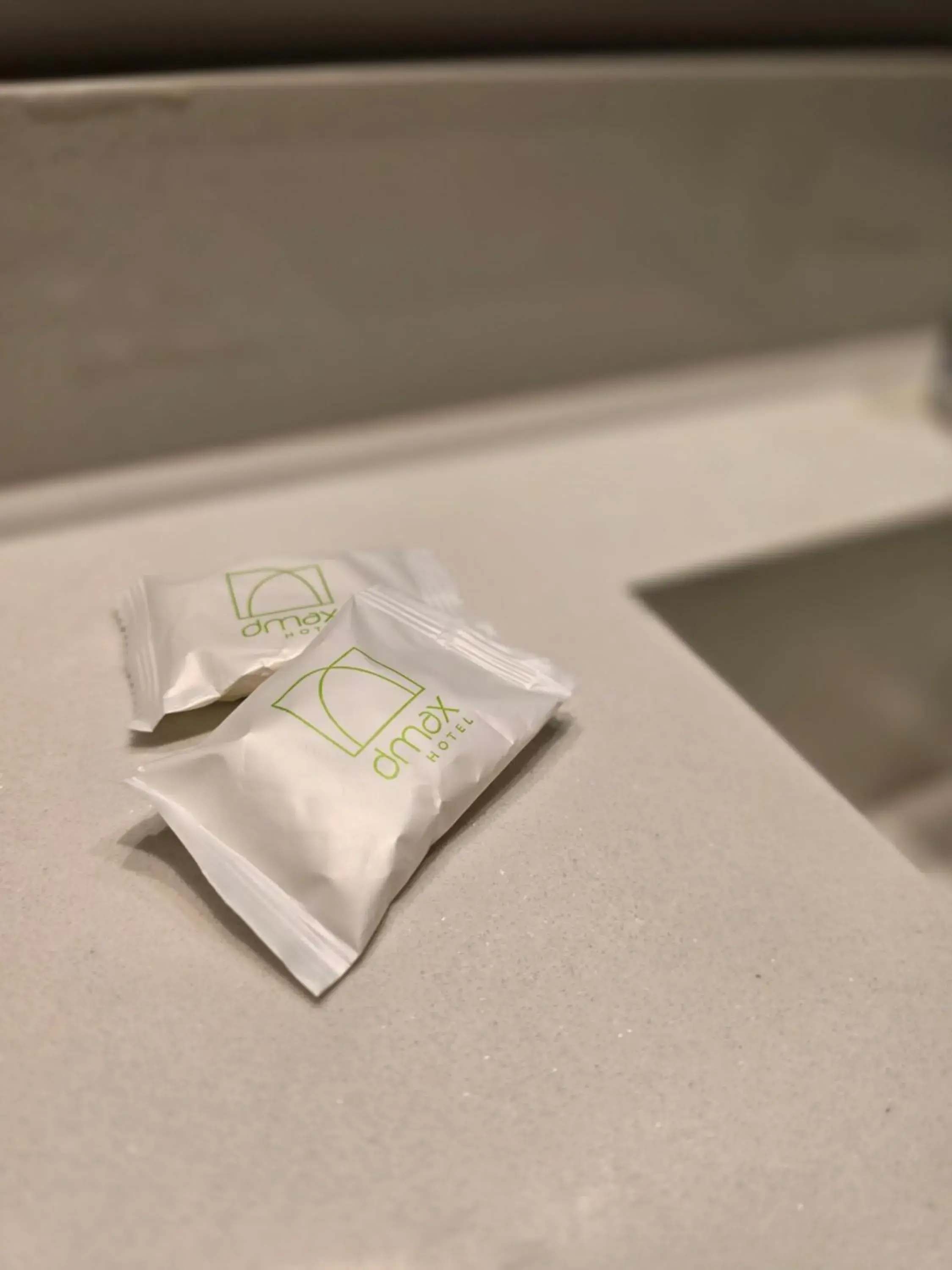 Bathroom in DMax Hotel Bathroom in DMax Hotel