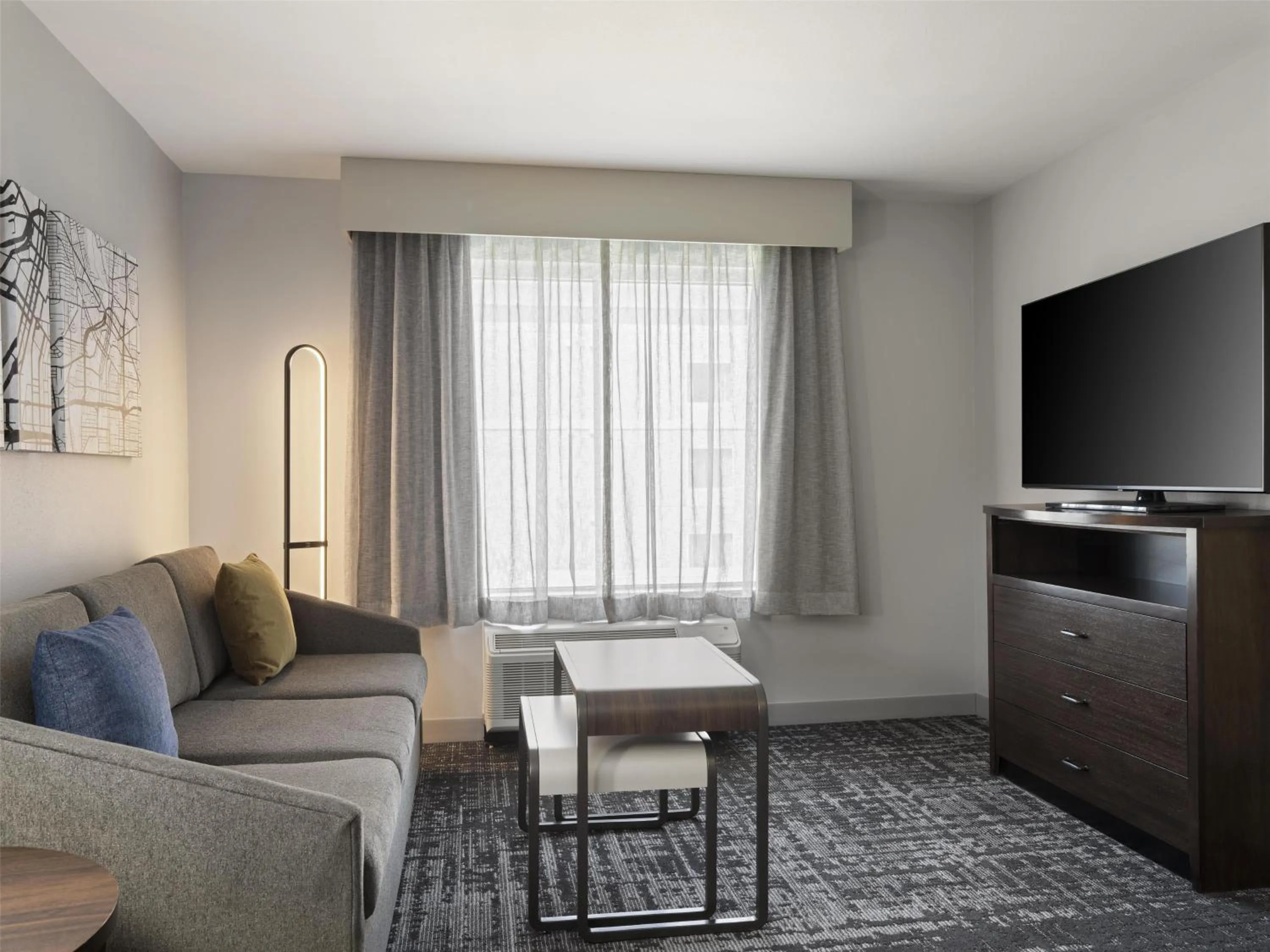 Living room in Homewood Suites by Hilton Akron/Fairlawn