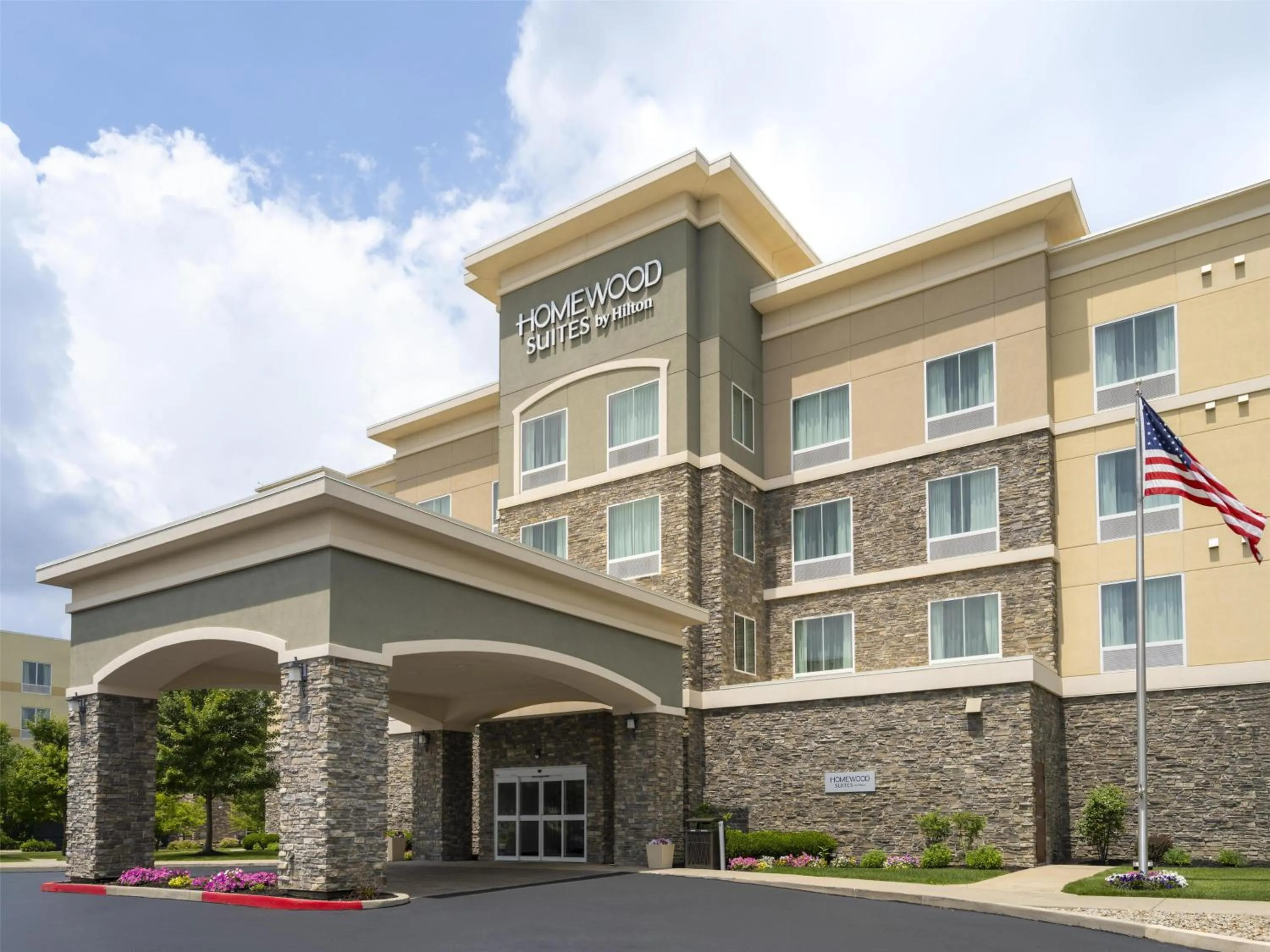Property building in Homewood Suites by Hilton Akron/Fairlawn