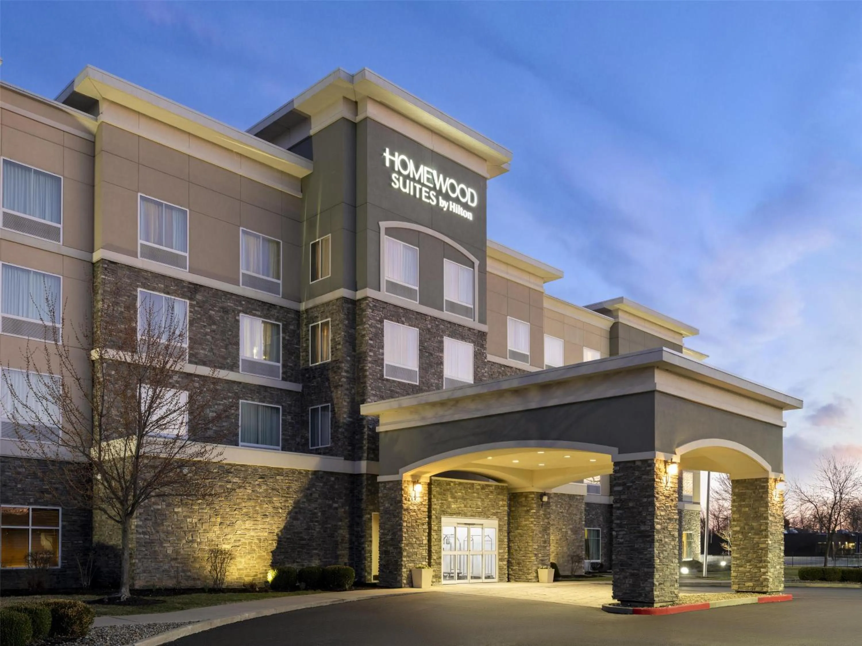 Property building in Homewood Suites by Hilton Akron/Fairlawn