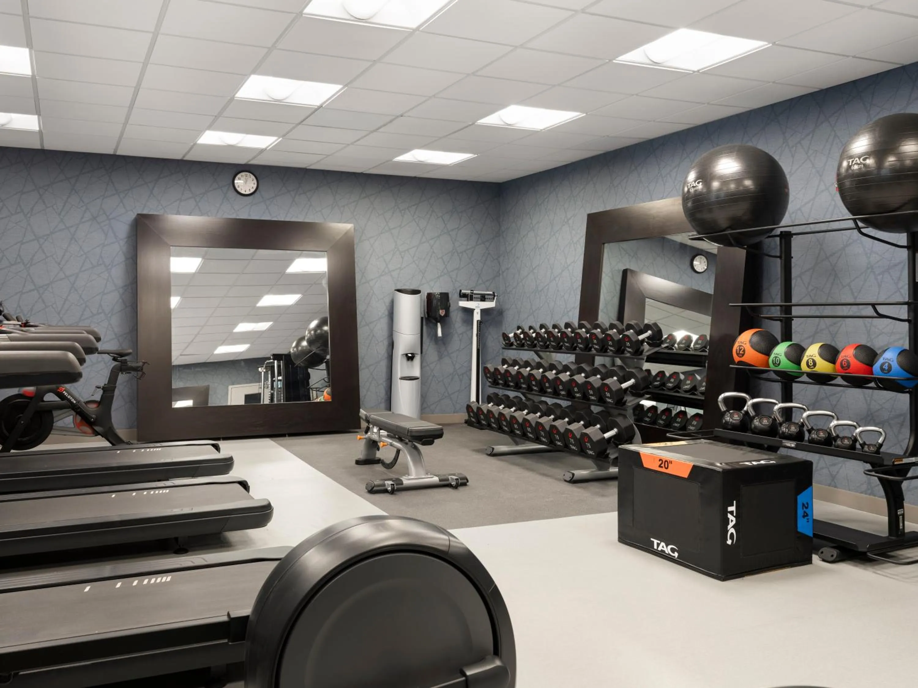 Fitness centre/facilities in Homewood Suites by Hilton Akron/Fairlawn
